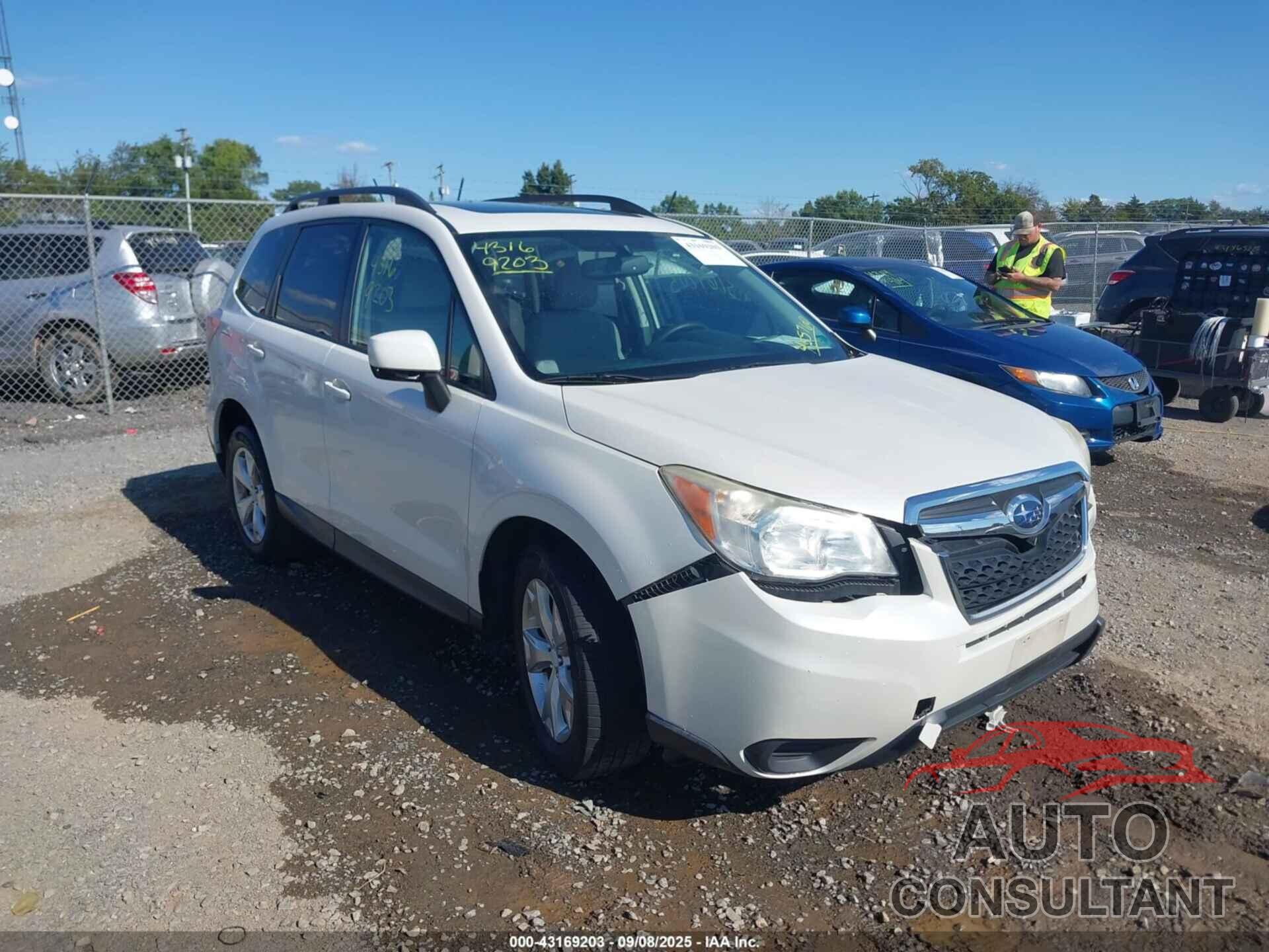 SUBARU FORESTER 2014 - JF2SJAEC5EH455760