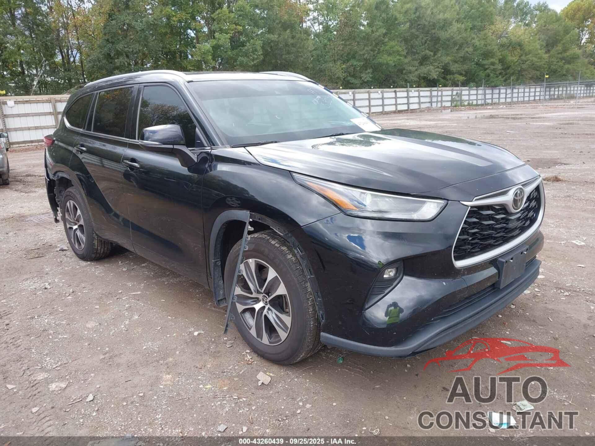 TOYOTA HIGHLANDER 2022 - 5TDGZRBH3NS231815