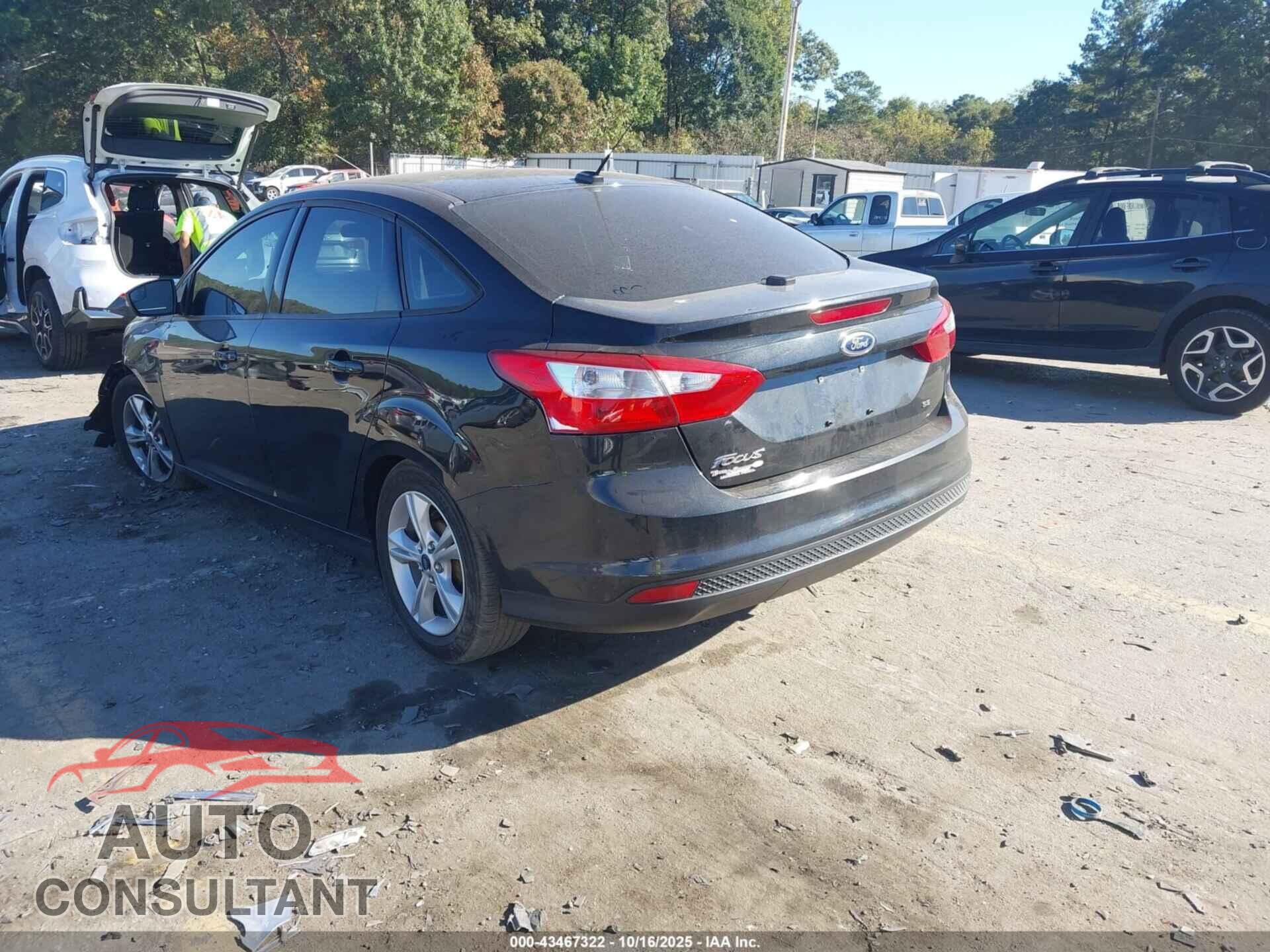 FORD FOCUS 2014 - 1FADP3F22EL459209