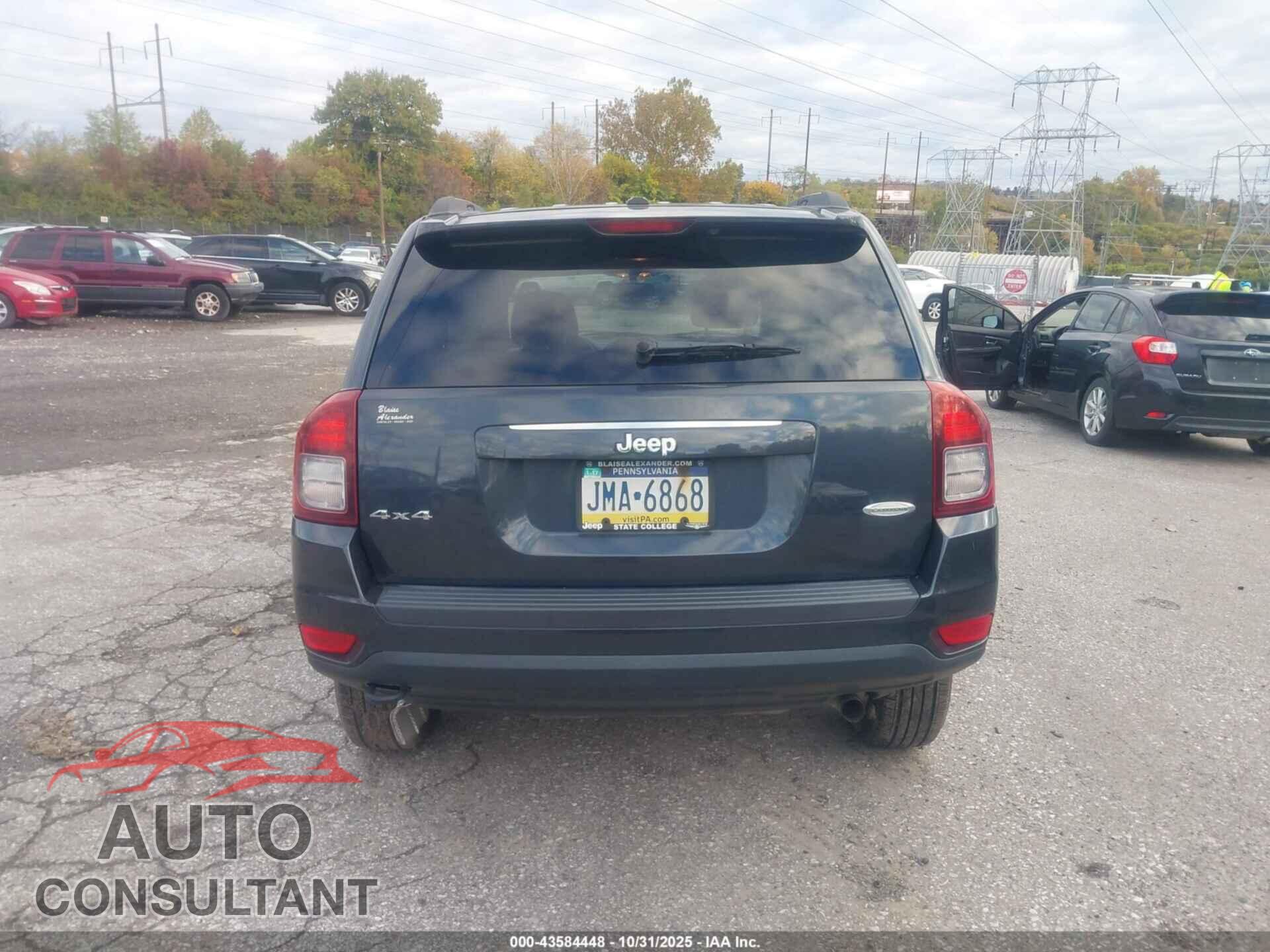 JEEP COMPASS 2014 - 1C4NJDEB6ED731150