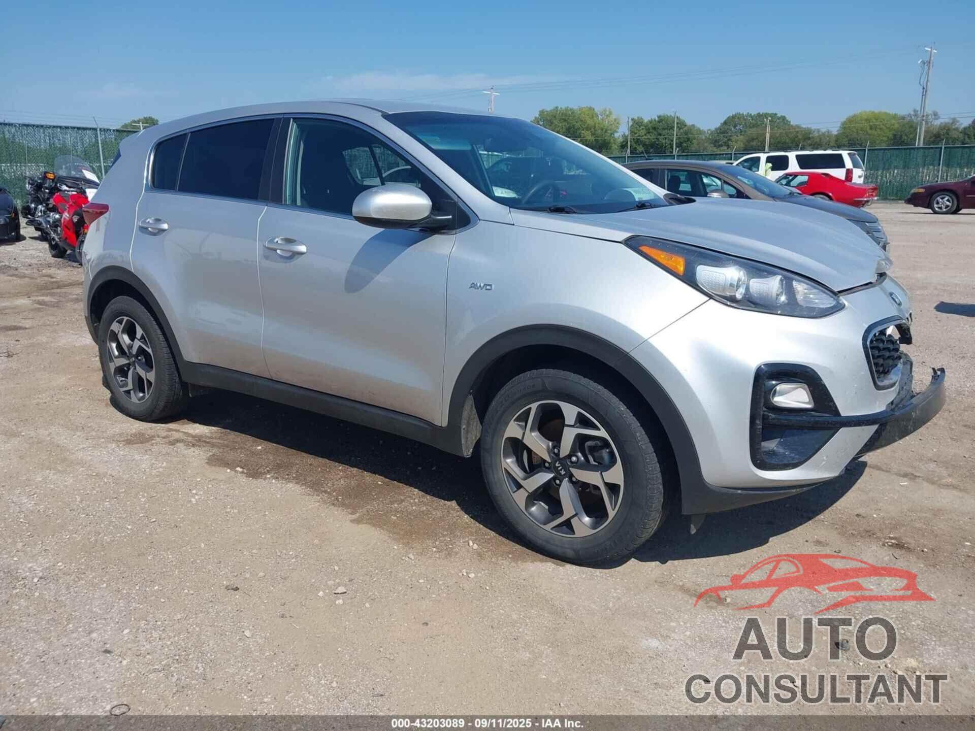 KIA SPORTAGE 2021 - KNDPMCAC3M7917931