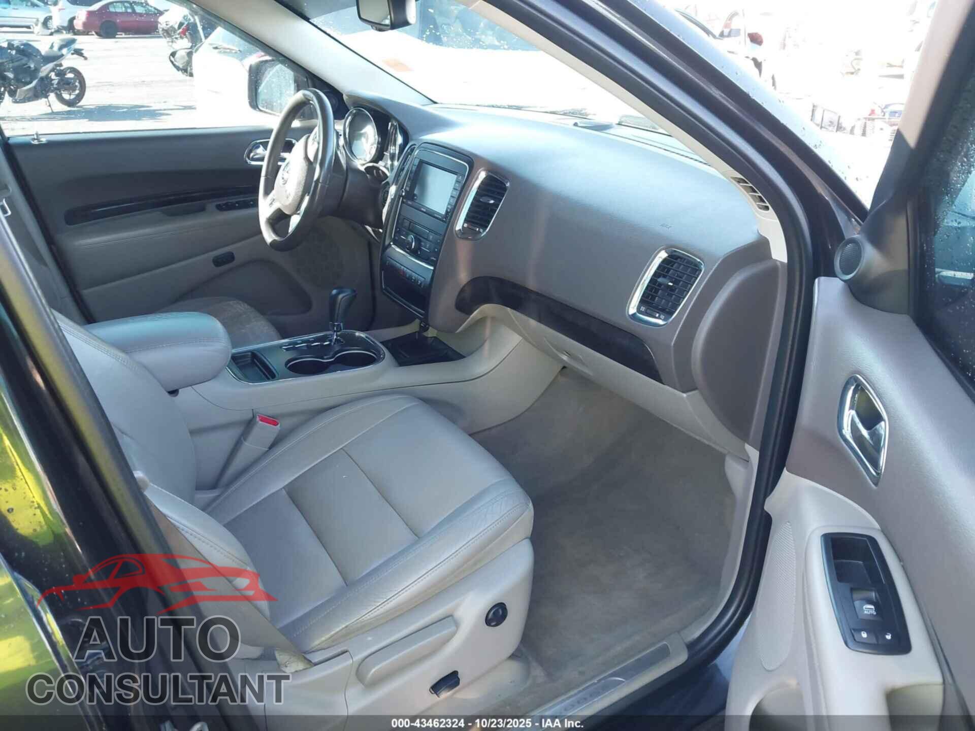 DODGE DURANGO 2012 - 1C4RDJDGXCC110825