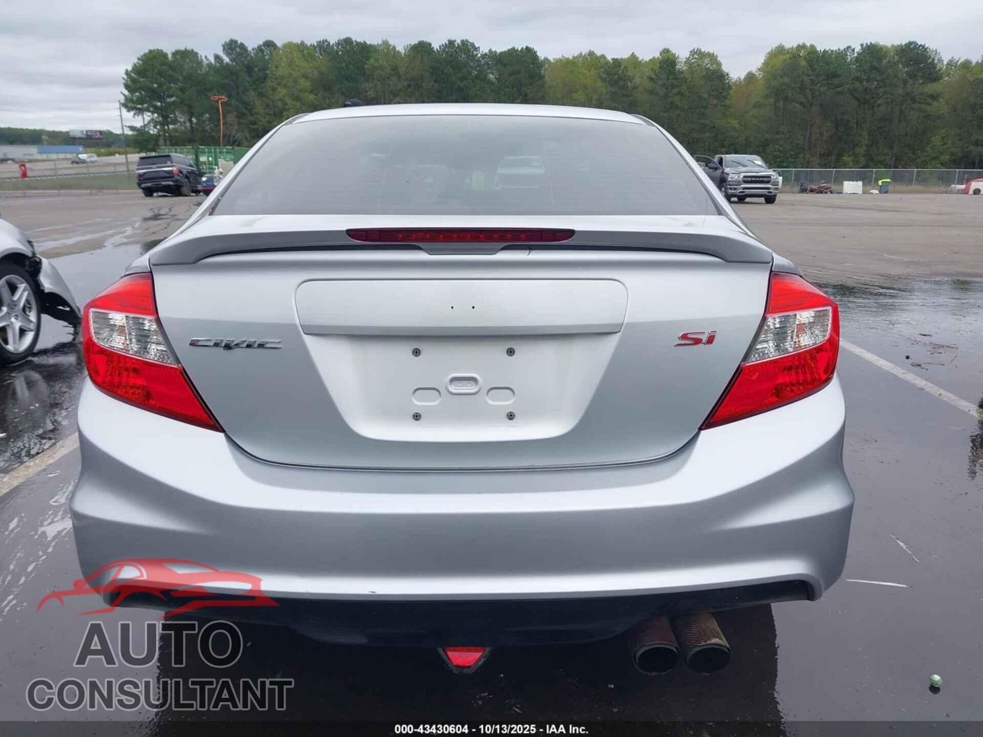 HONDA CIVIC 2012 - 2HGFB6E53CH701743