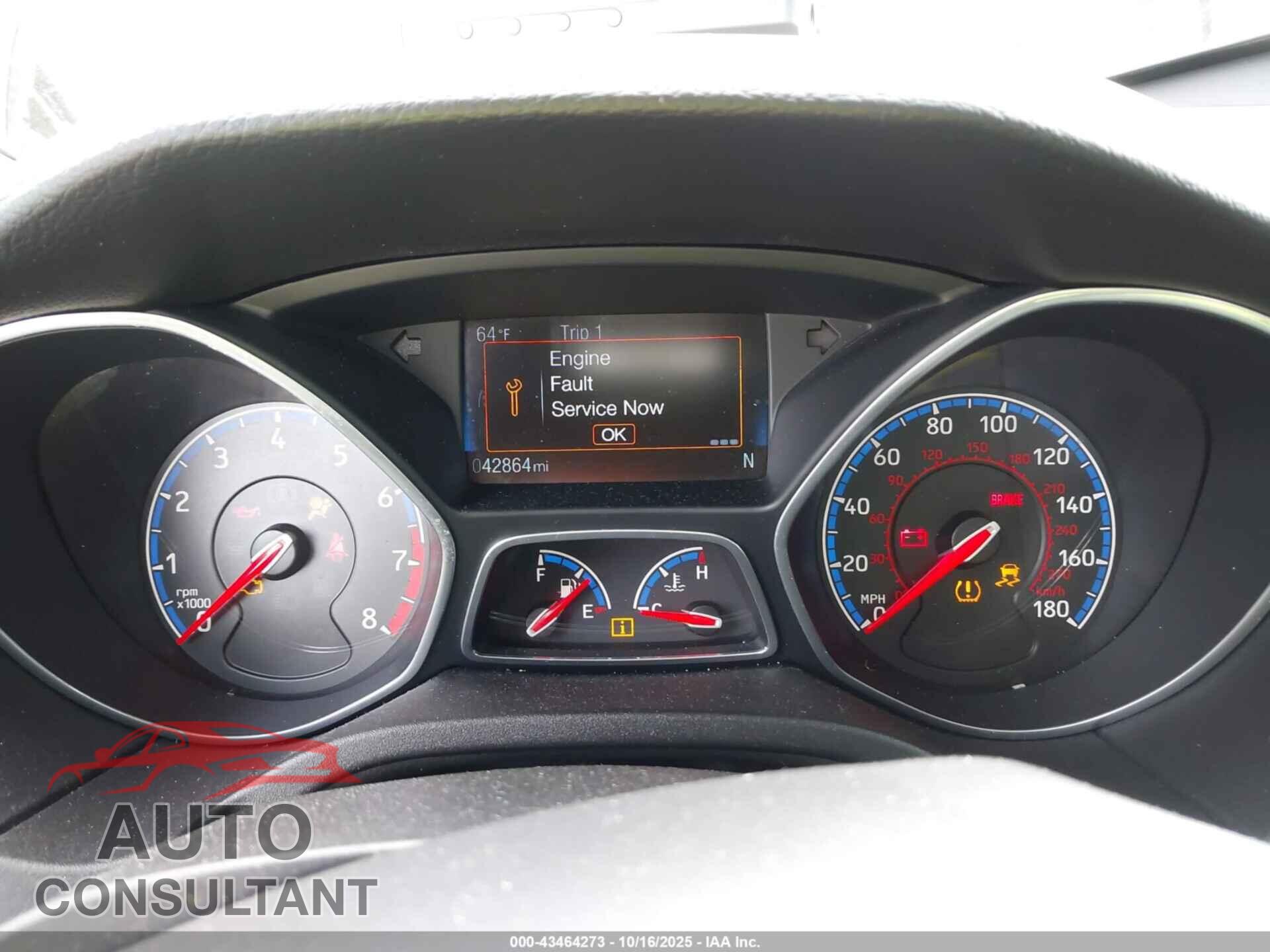 FORD FOCUS RS 2017 - WF0DP3TH2H4120965