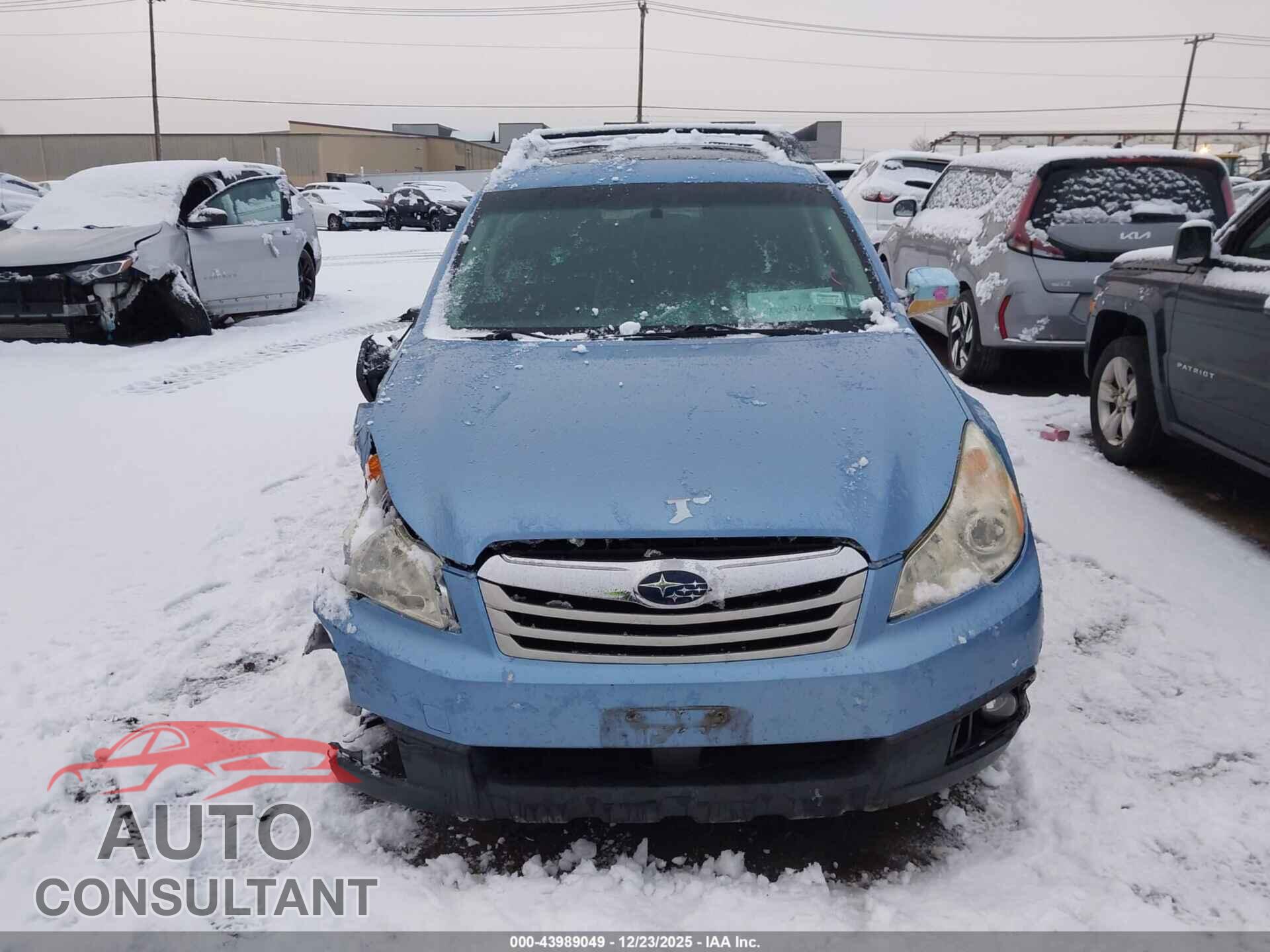 SUBARU OUTBACK 2010 - 4S4BRBGC8A3338946