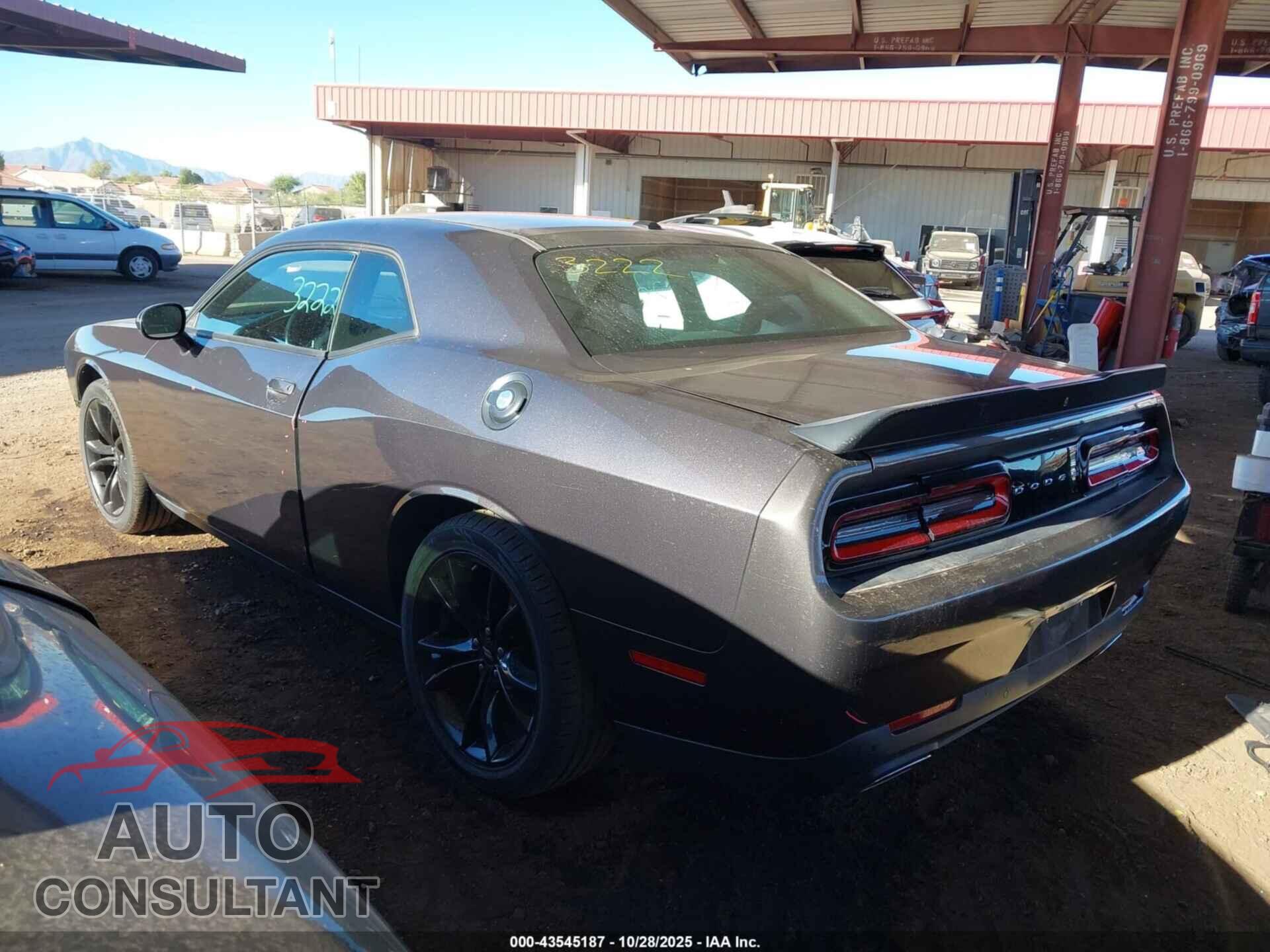 DODGE CHALLENGER 2018 - 2C3CDZAG9JH124075