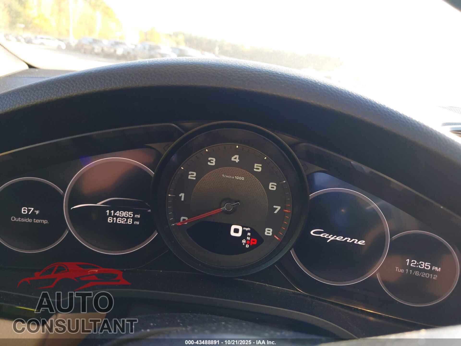PORSCHE CAYENNE 2019 - WP1AA2AY2KDA04806