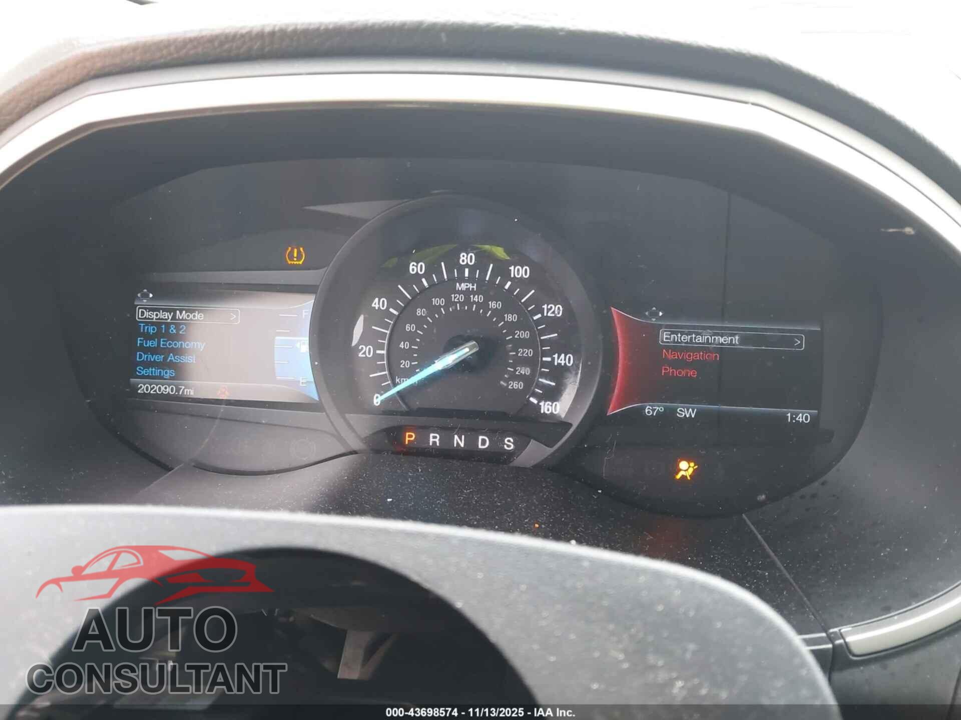 FORD EDGE 2015 - 2FMTK3J99FBB25166