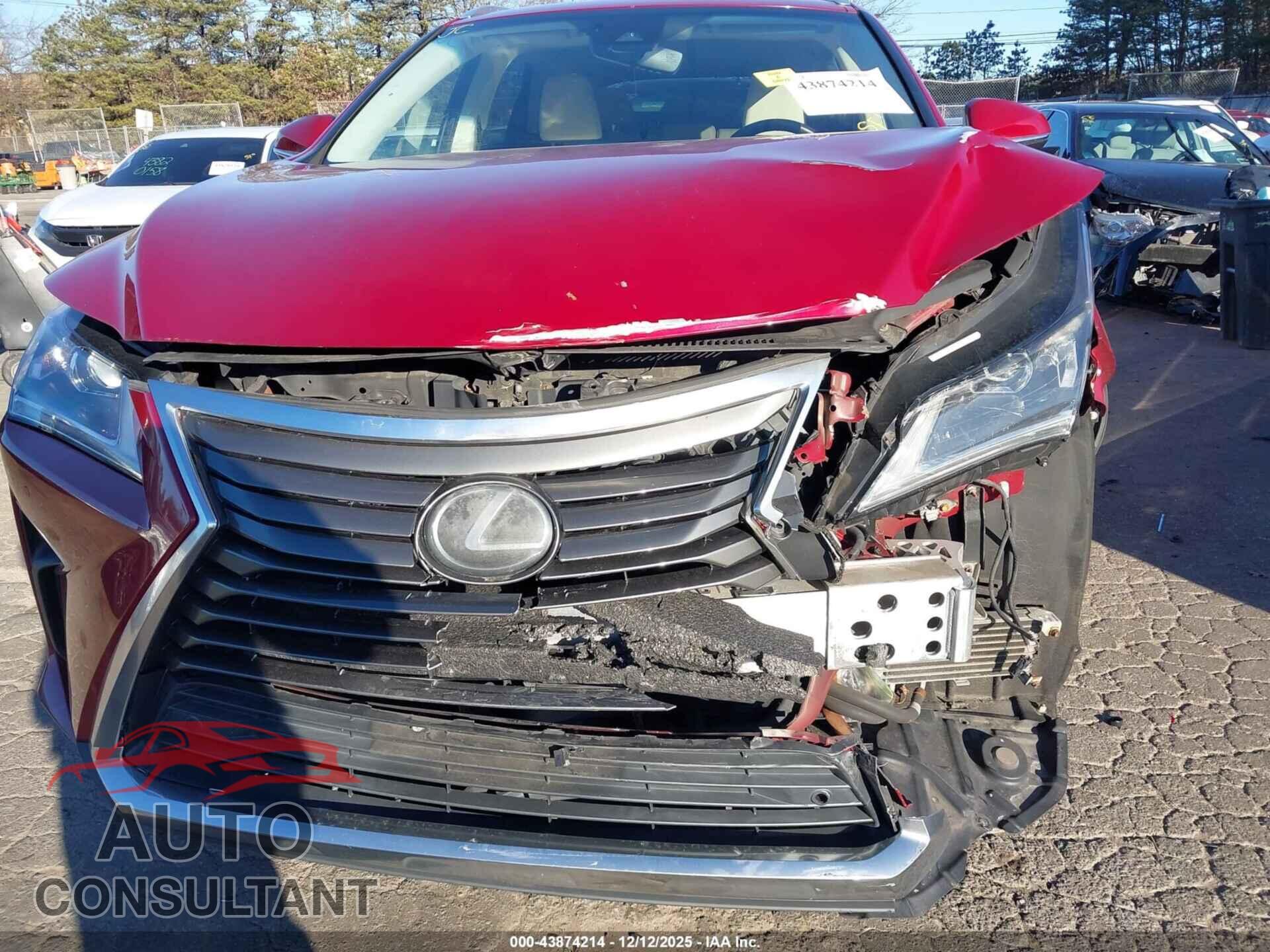 LEXUS RX 350 2019 - 2T2BZMCA2KC190849