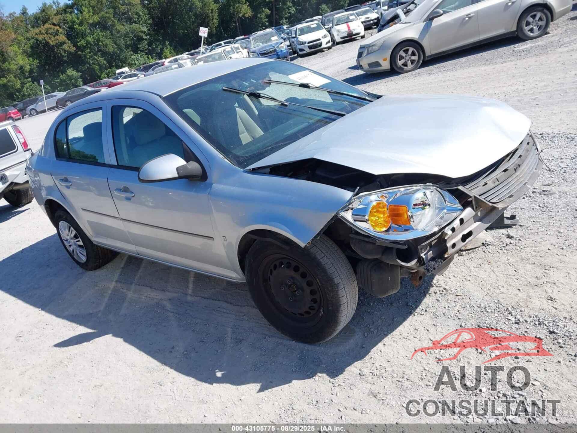 CHEVROLET COBALT 2009 - 1G1AT58H397244435