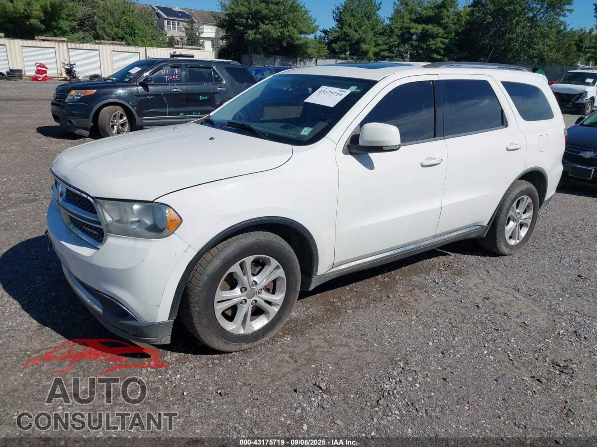 DODGE DURANGO 2011 - 1D4SE4GTXBC638777