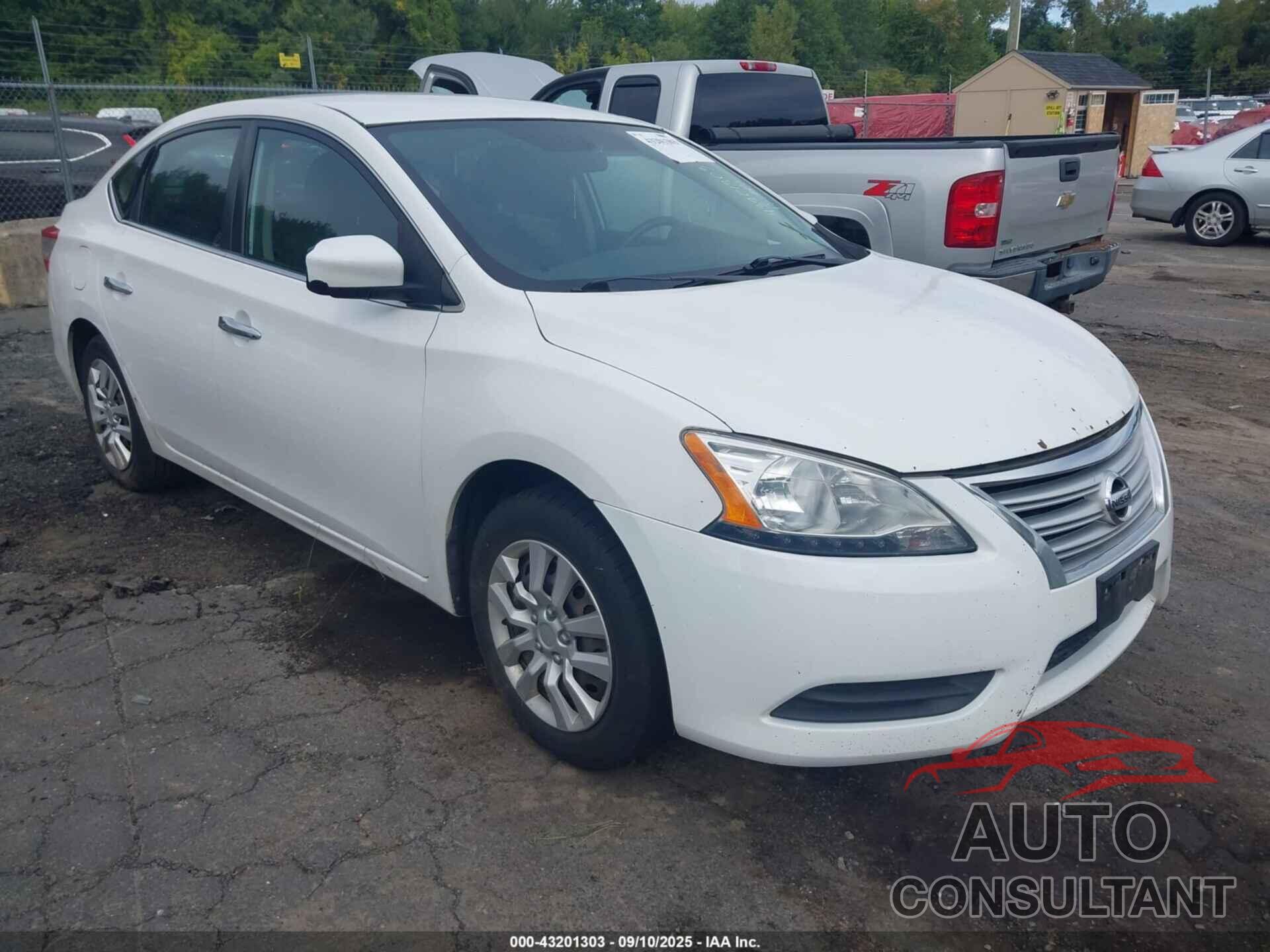 NISSAN SENTRA 2015 - 3N1AB7AP2FL665922