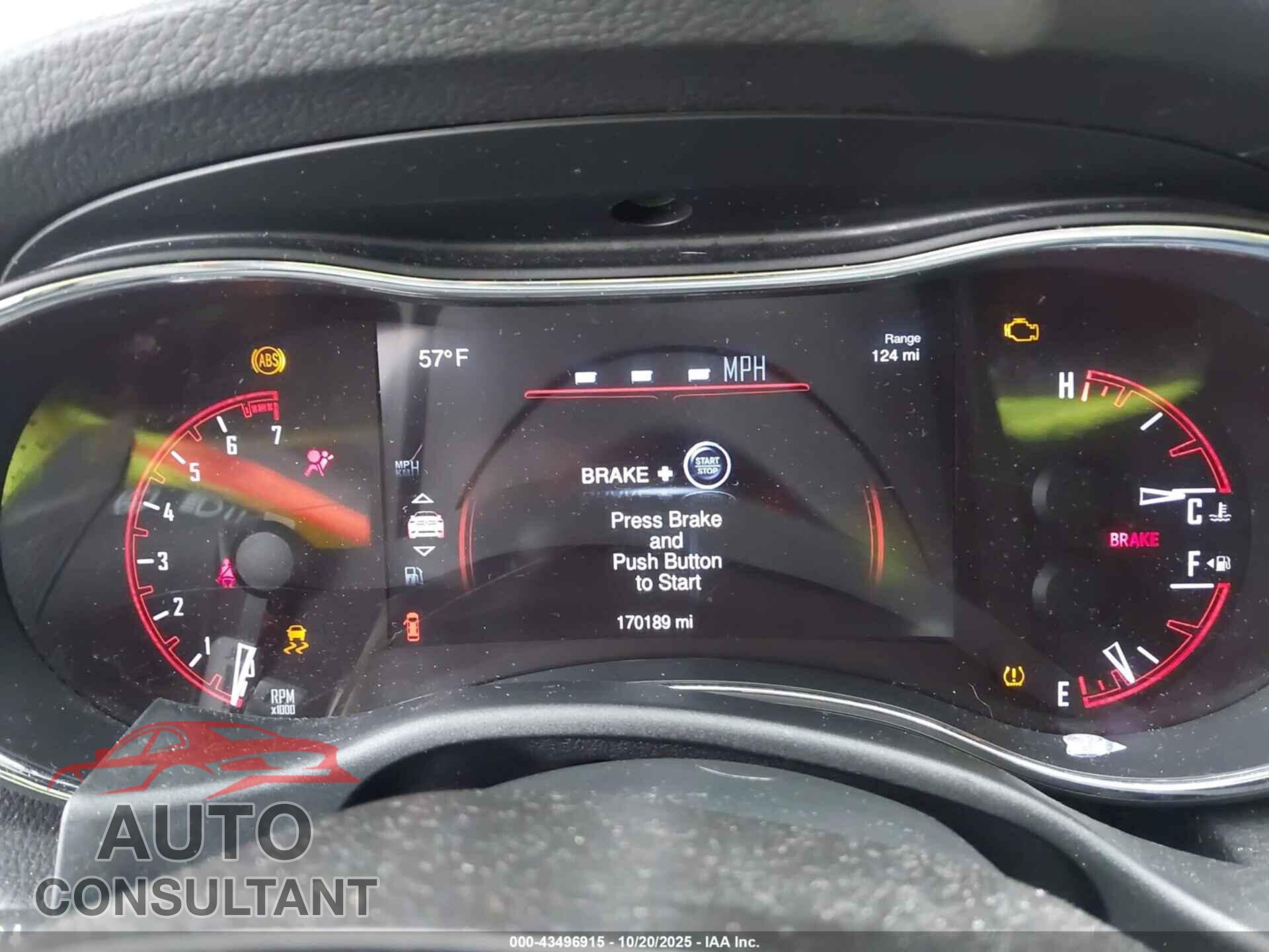 DODGE DURANGO 2015 - 1C4RDJDG1FC896759