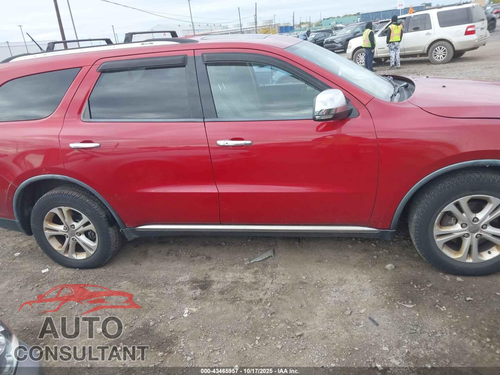 DODGE DURANGO 2011 - 1D4RE4GG8BC598667