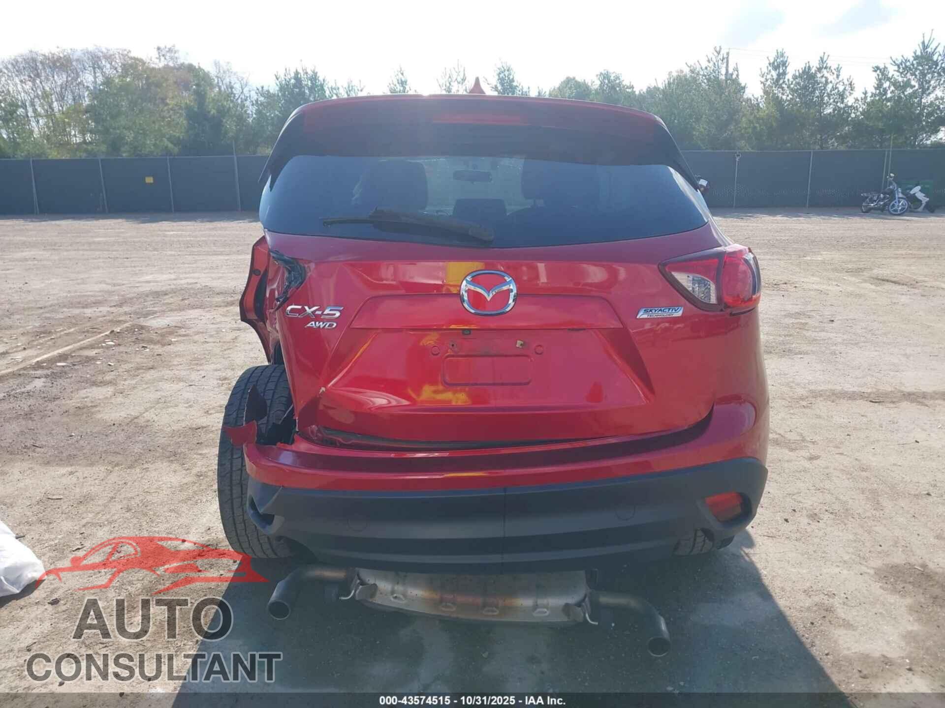 MAZDA CX-5 2016 - JM3KE4DY4G0781687