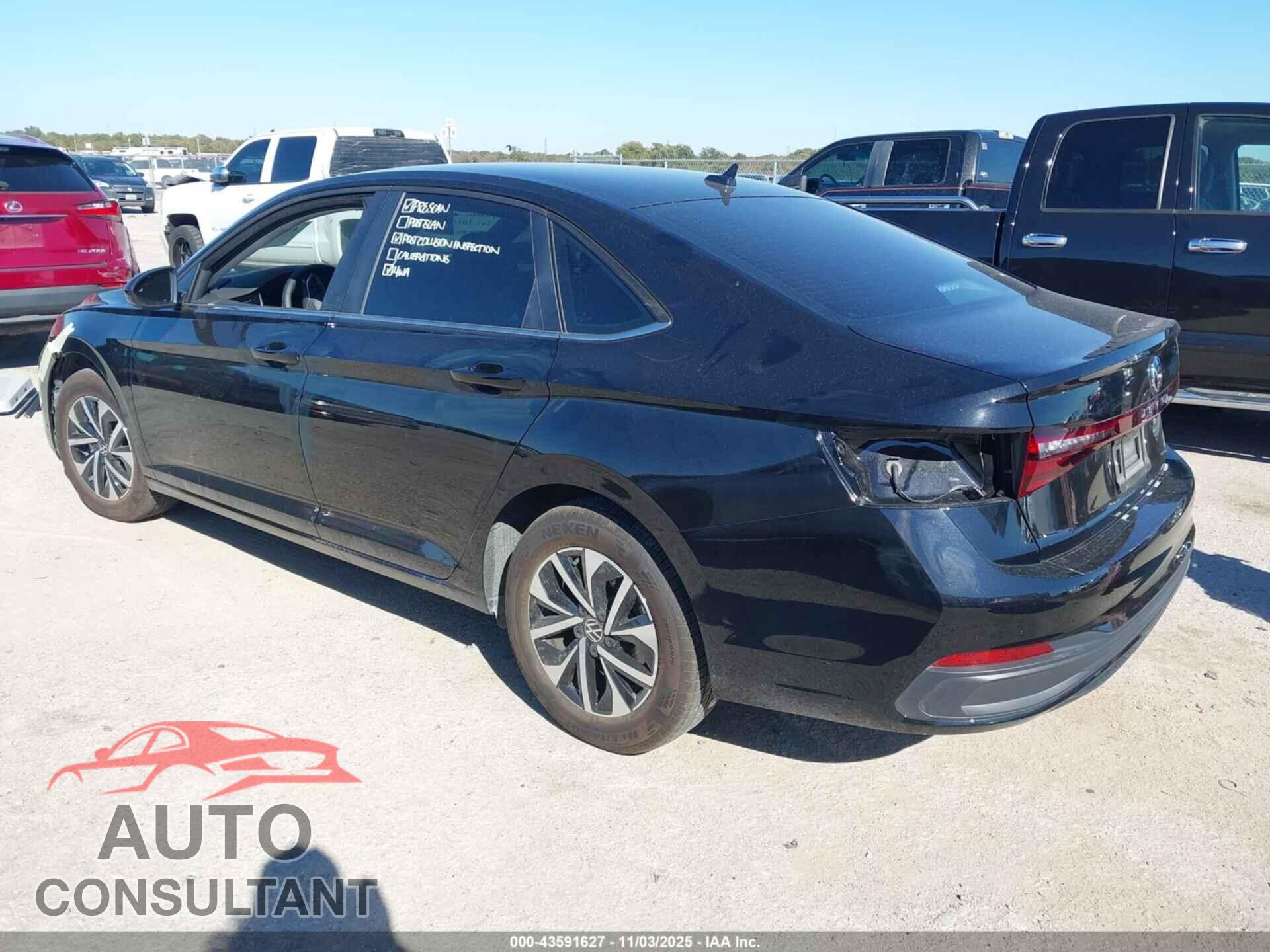 VOLKSWAGEN JETTA 2025 - 3VW5X7BU2SM084975