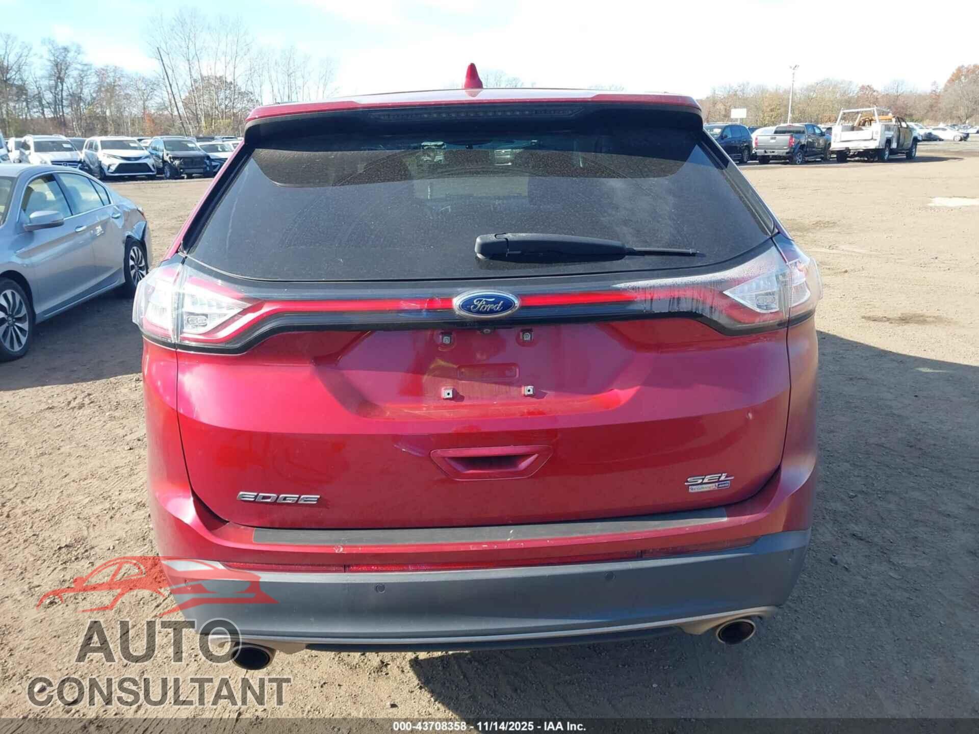 FORD EDGE 2017 - 2FMPK4J97HBB14306