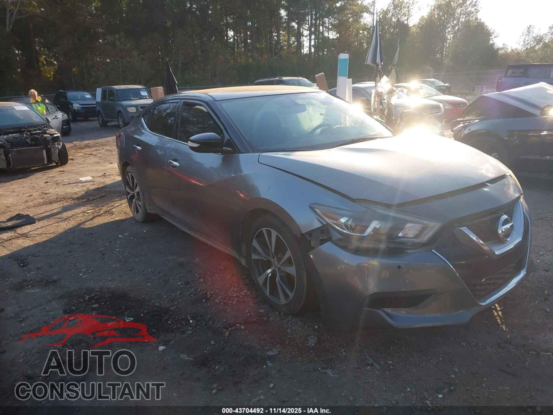 NISSAN MAXIMA 2017 - 1N4AA6AP2HC448529