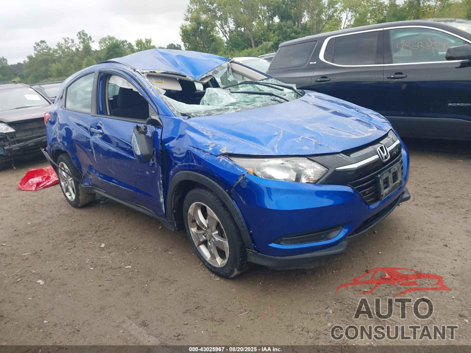 HONDA HR-V 2018 - 3CZRU5H38JM700672