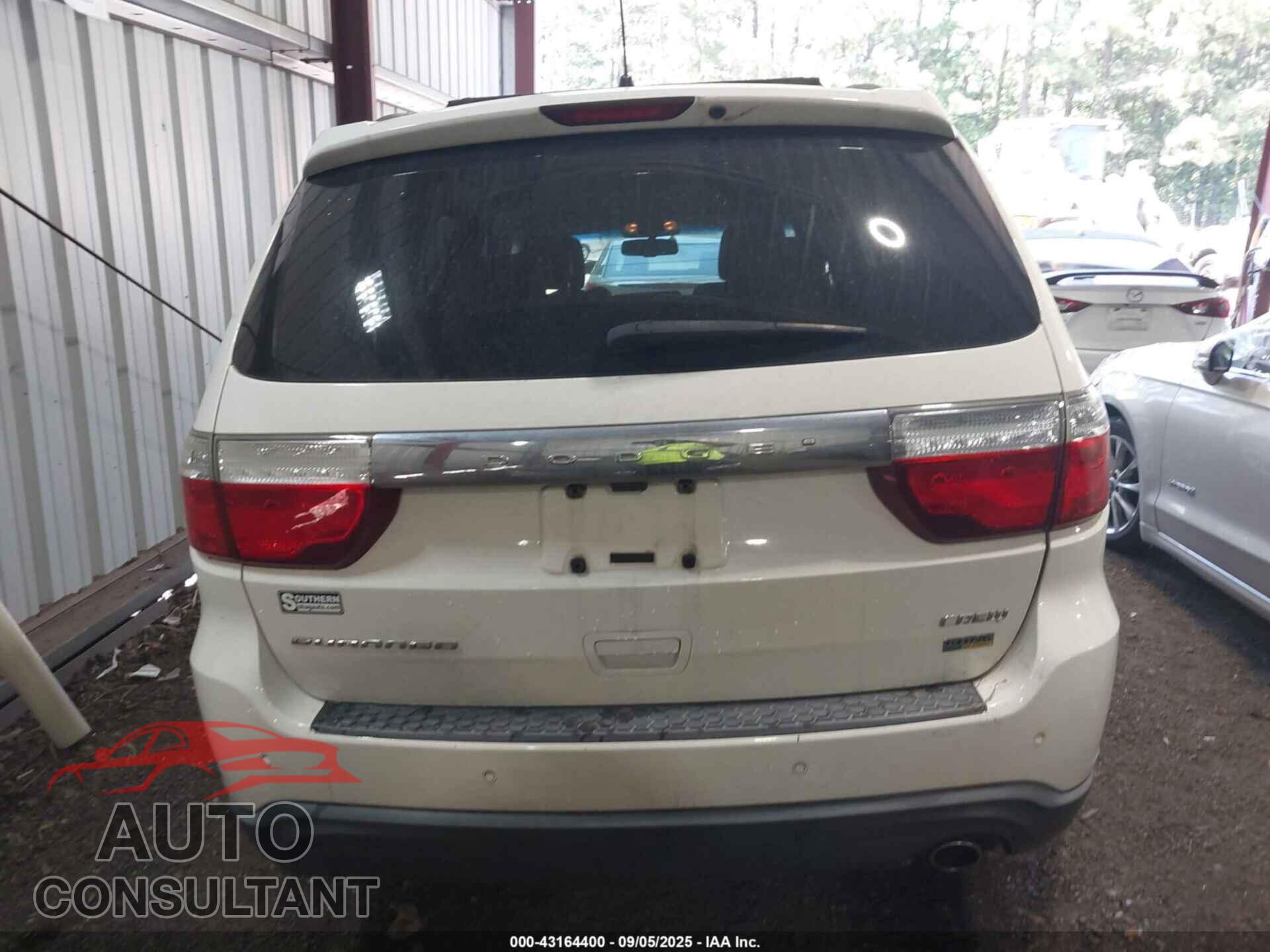 DODGE DURANGO 2011 - 1D4RD4GG7BC697421