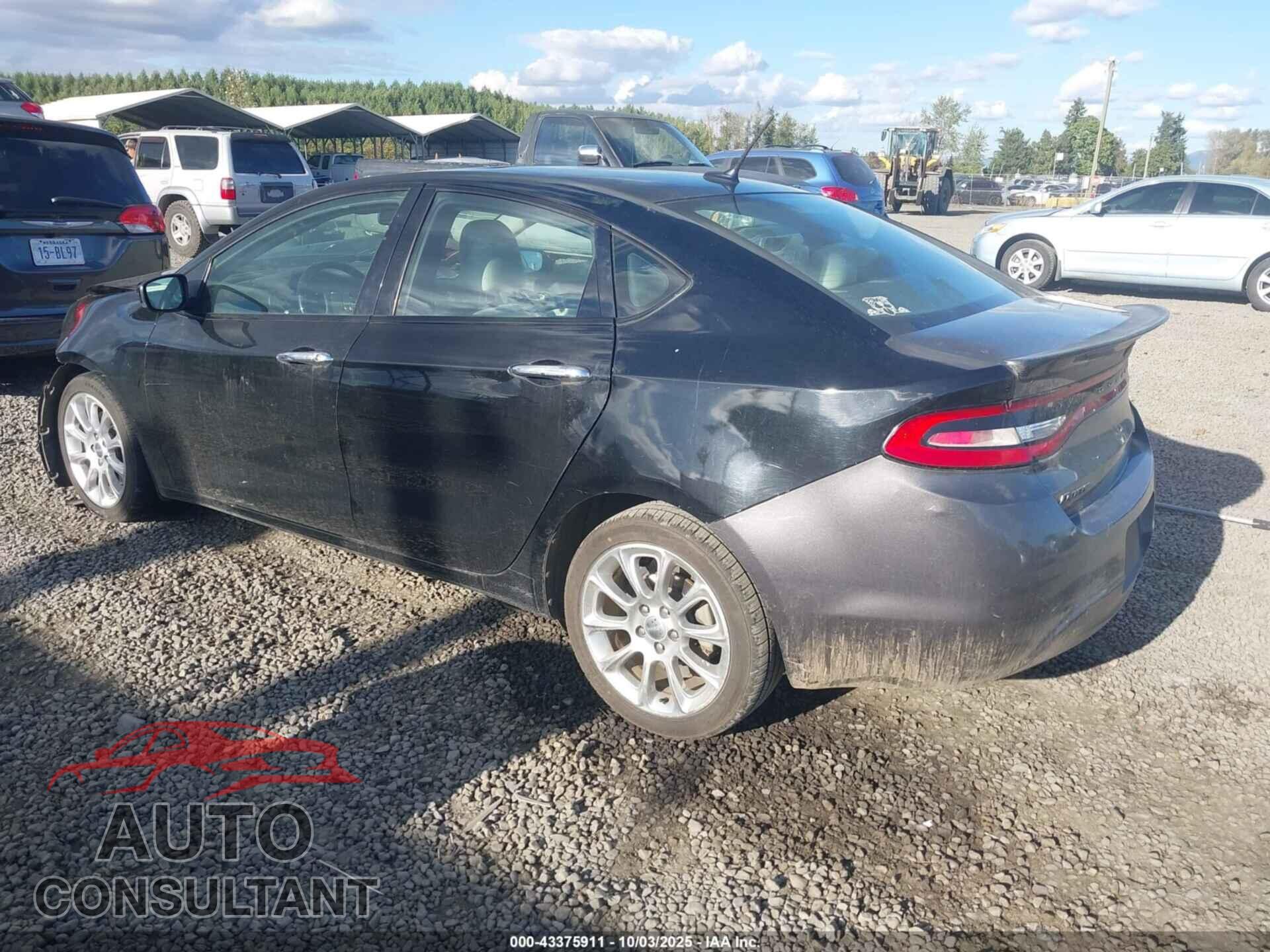 DODGE DART 2014 - 1C3CDFCB4ED903614