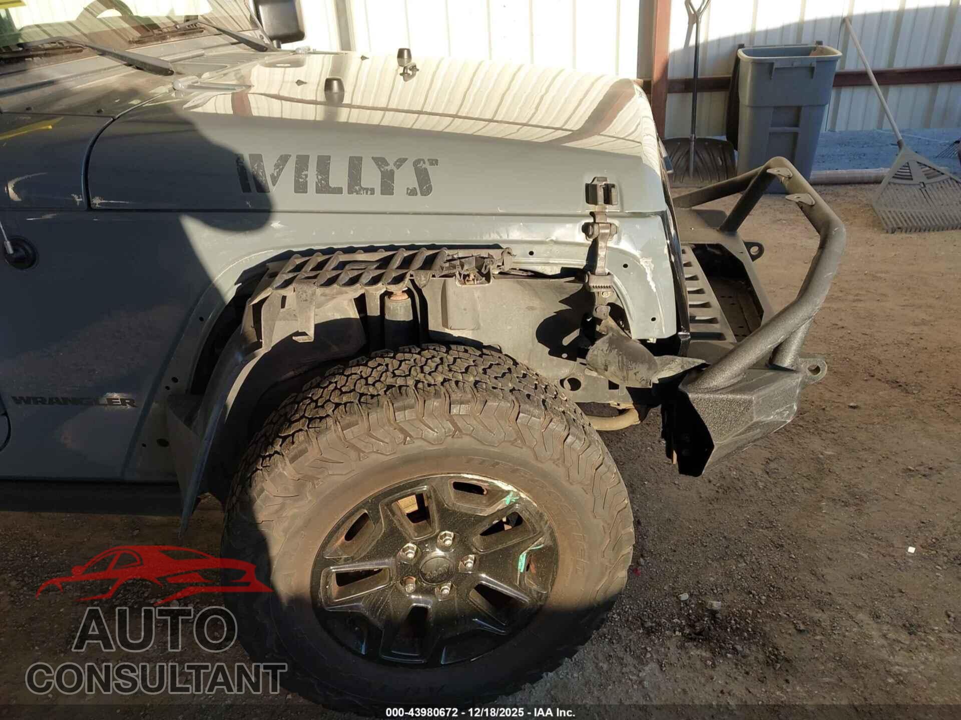 JEEP WRANGLER 2015 - 1C4AJWAG2FL568323