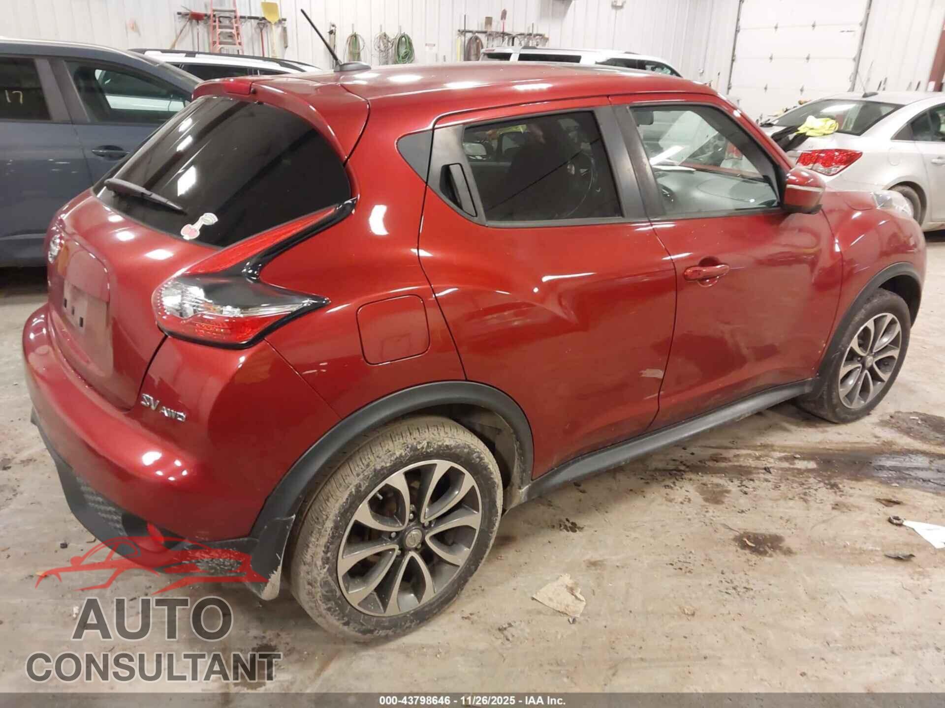 NISSAN JUKE 2017 - JN8AF5MV4HT753793