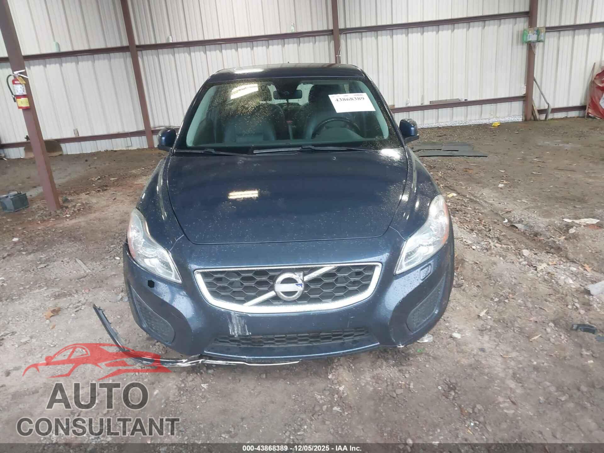 VOLVO C30 2013 - YV1672MK6D2309442