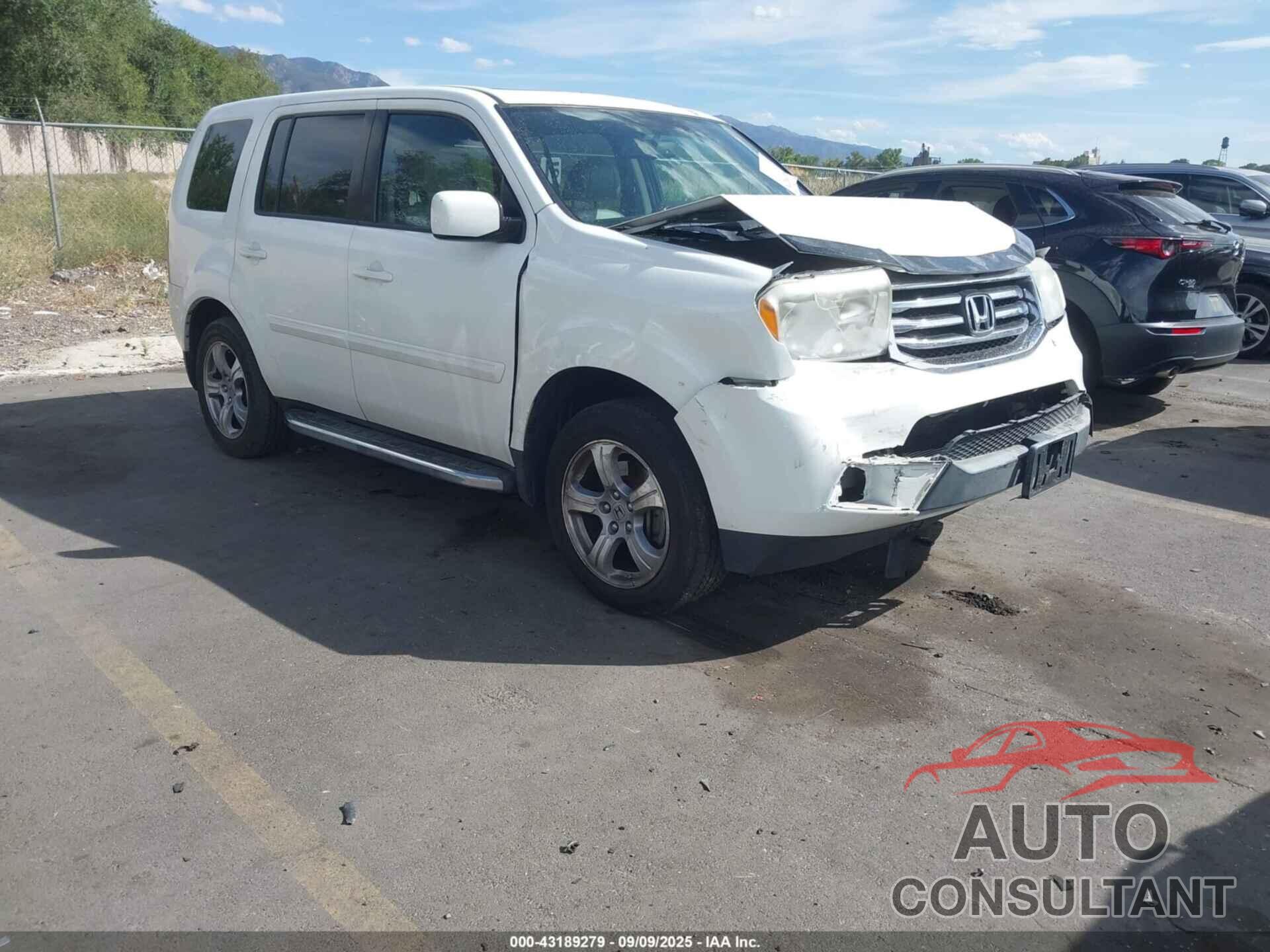 HONDA PILOT 2013 - 5FNYF3H53DB043242