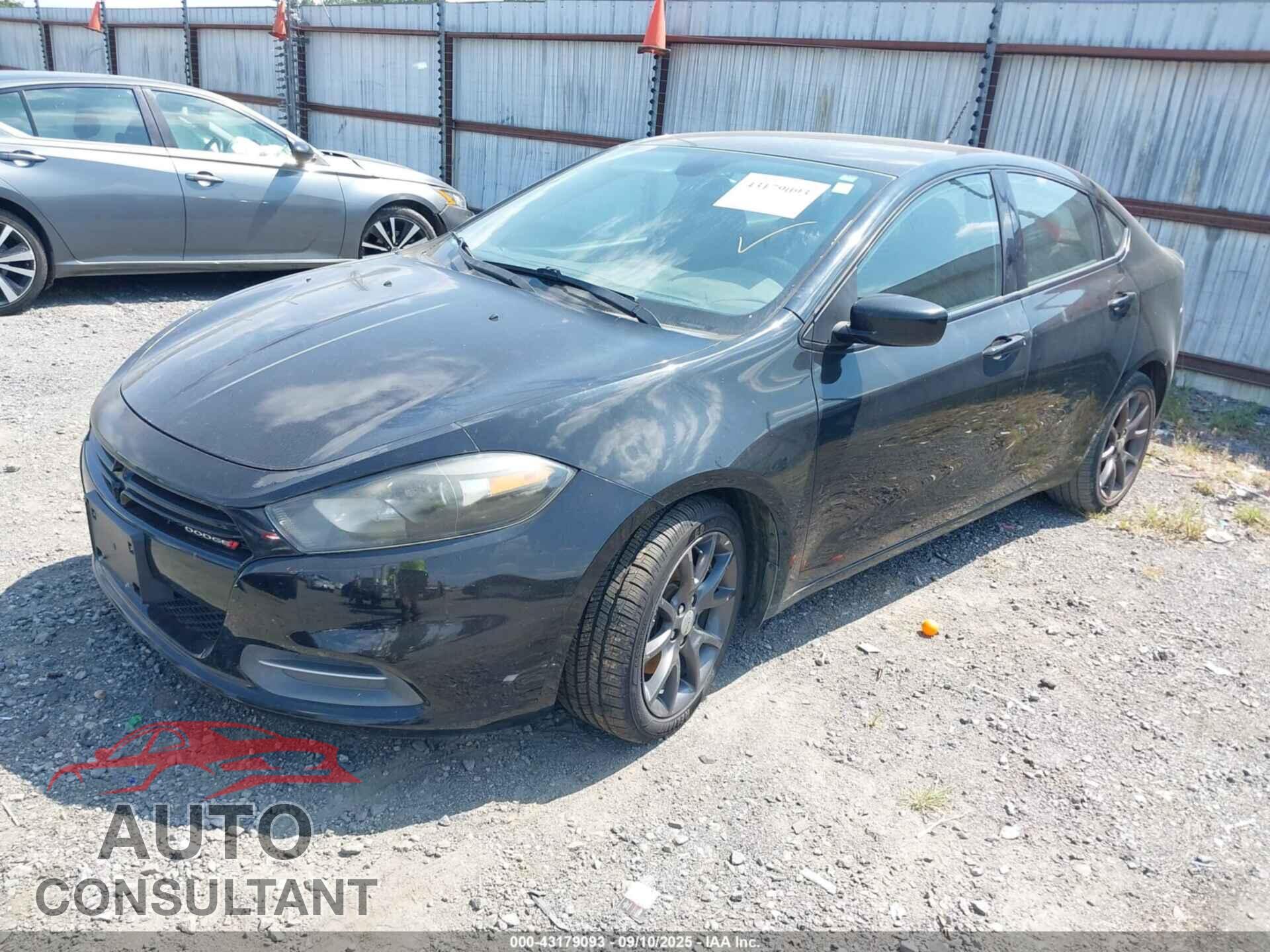 DODGE DART 2015 - 1C3CDFAA5FD310890
