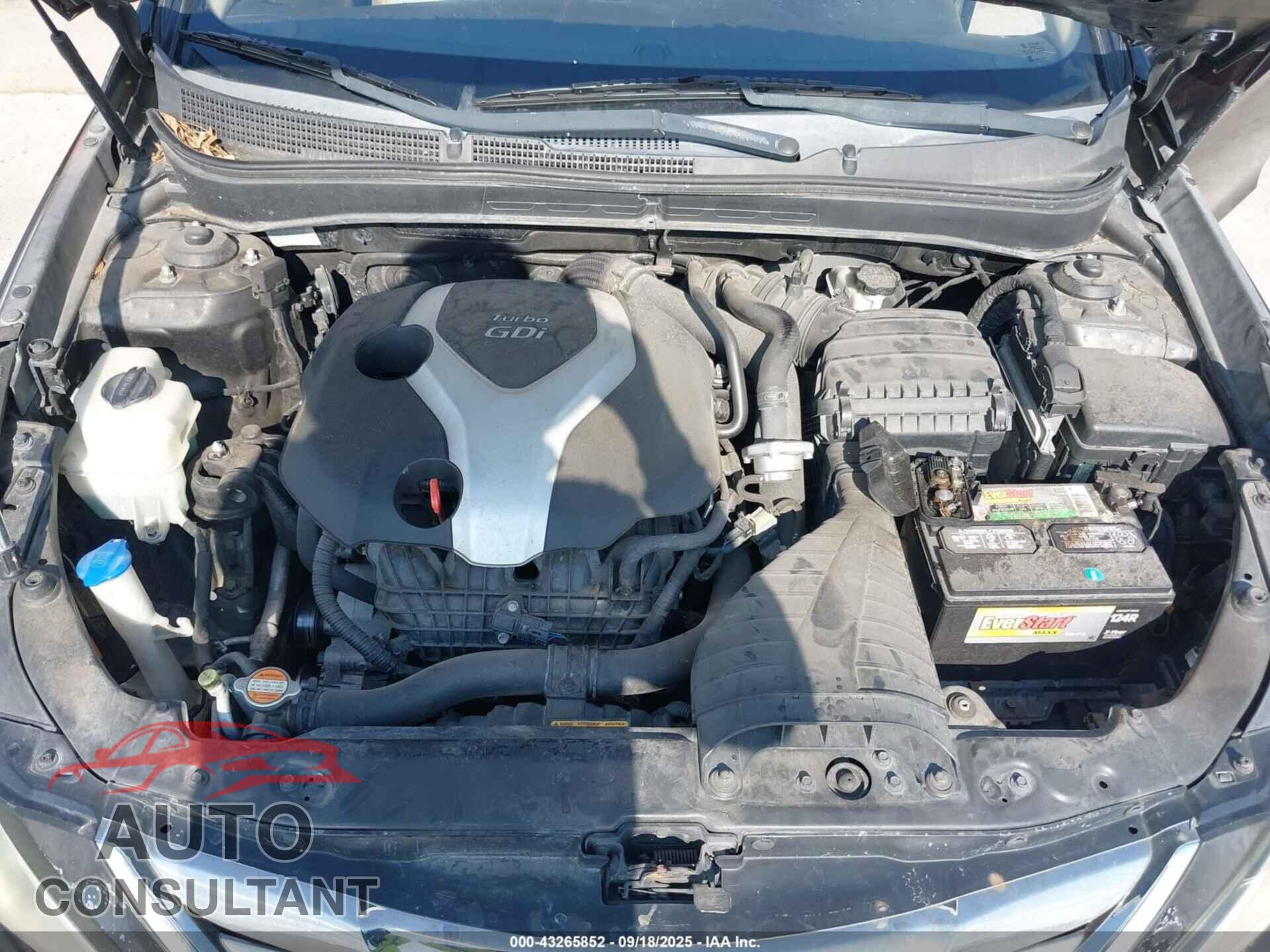 HYUNDAI SONATA 2012 - 5NPEC4AB2CH460563