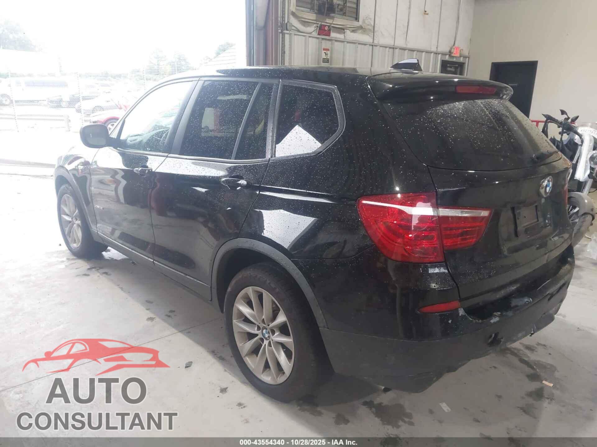 BMW X3 2014 - 5UXWX9C55E0D30727