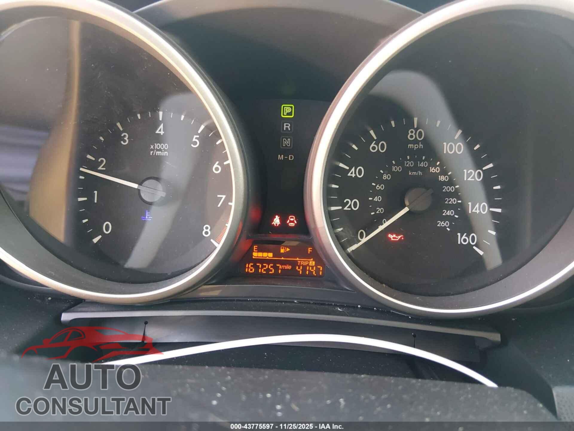MAZDA MAZDA5 2013 - JM1CW2BL5D0147175