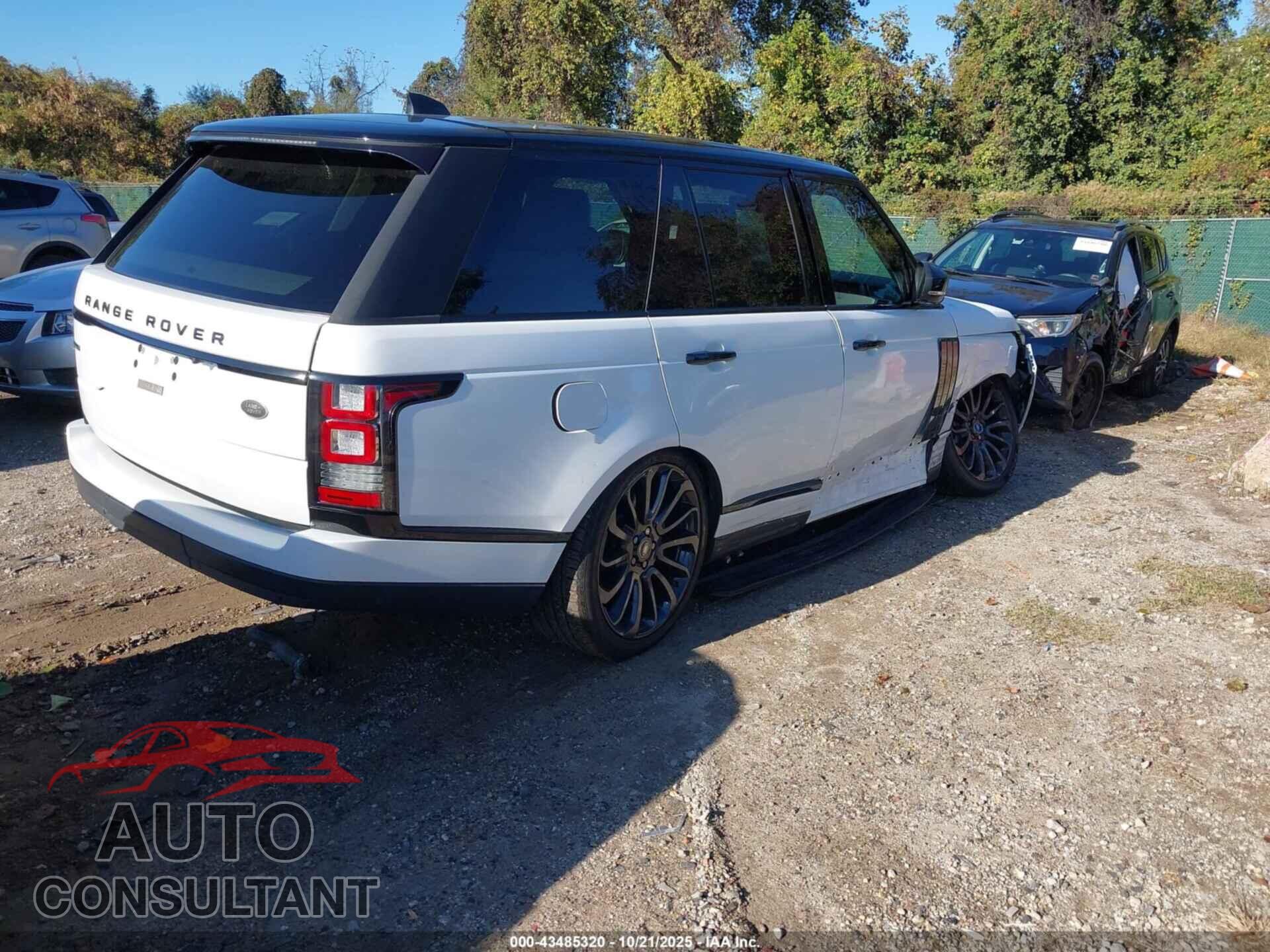 LAND ROVER RANGE ROVER 2017 - SALGS2FE5HA336720