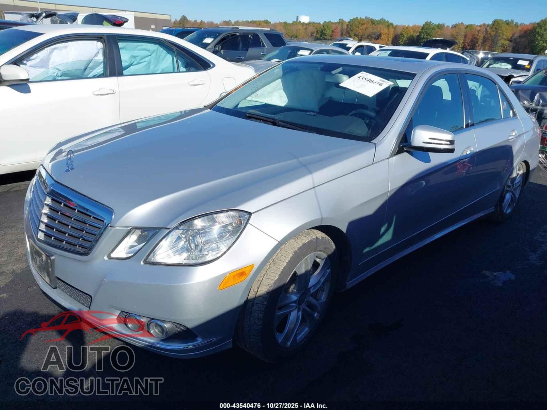MERCEDES-BENZ E 550 2010 - WDDHF9AB2AA141689