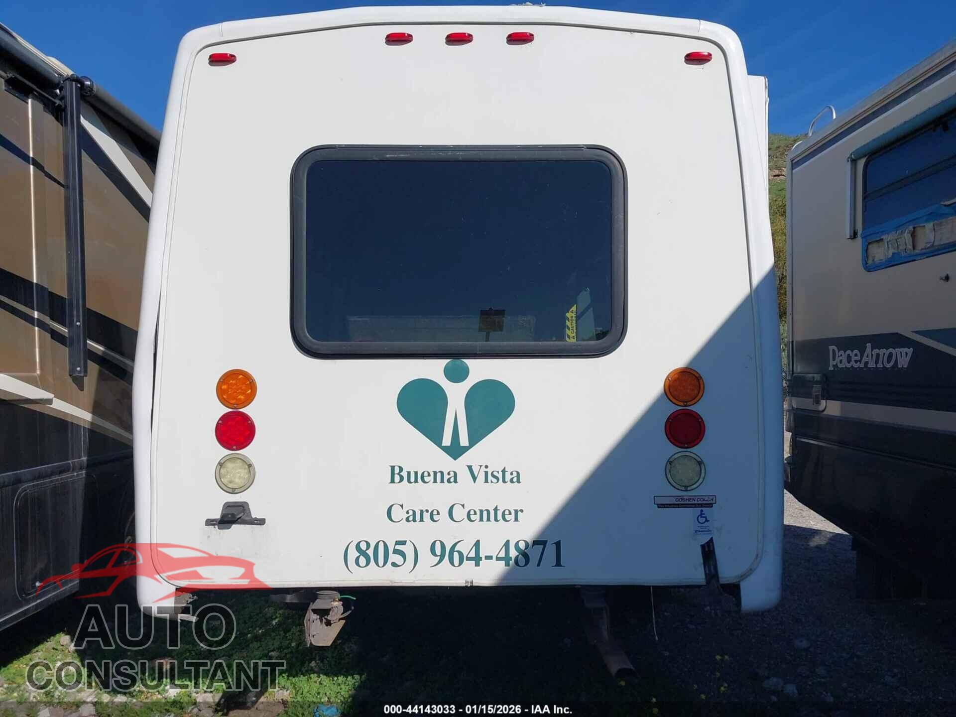 FORD E-350 CUTAWAY 2012 - 1FDEE3FL0CDA29131