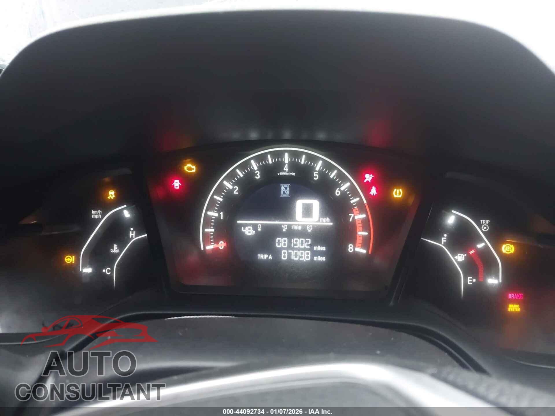 HONDA CIVIC 2017 - 2HGFC2F59HH505687