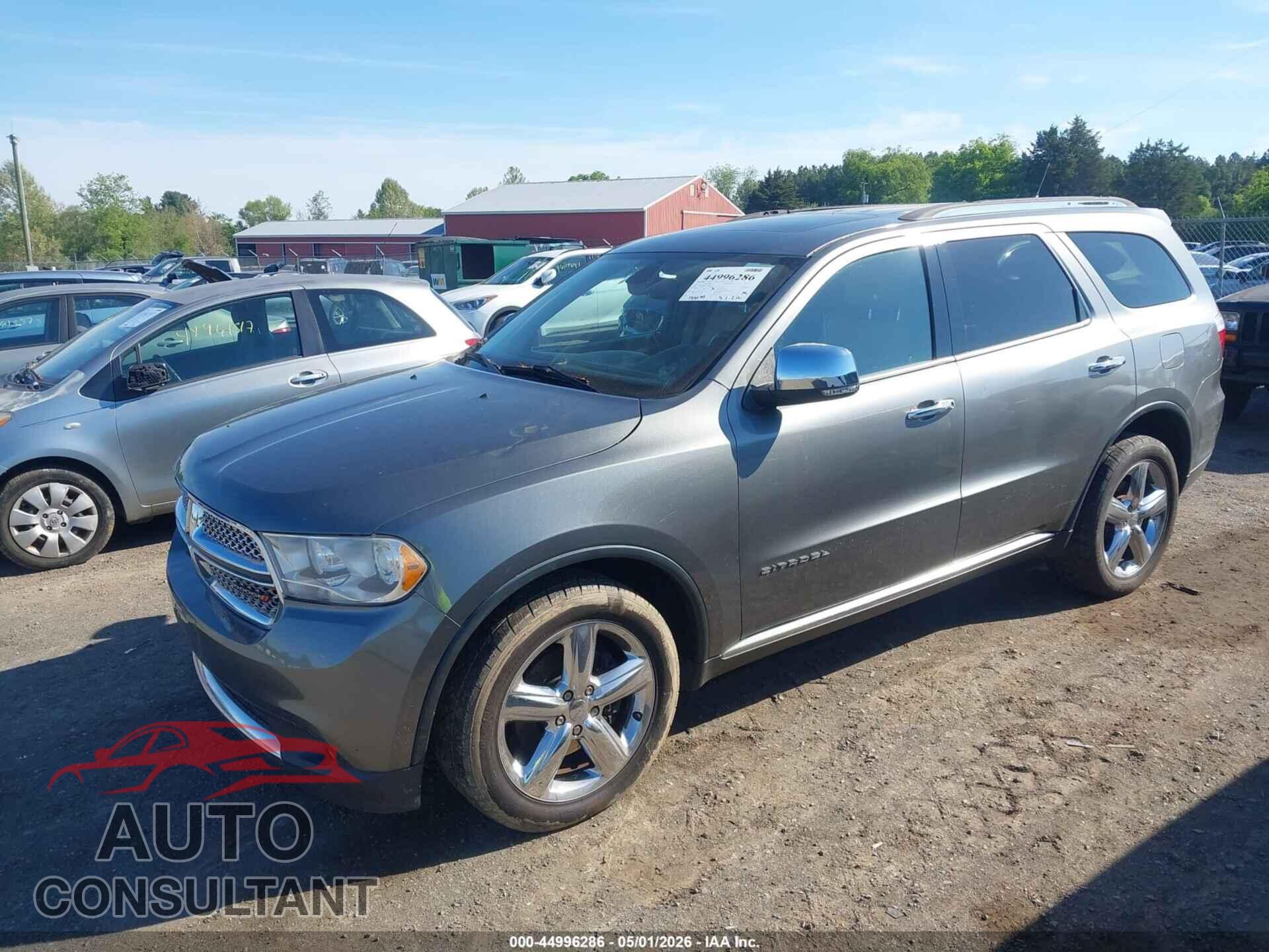DODGE DURANGO 2013 - 1C4RDJEG0DC538824