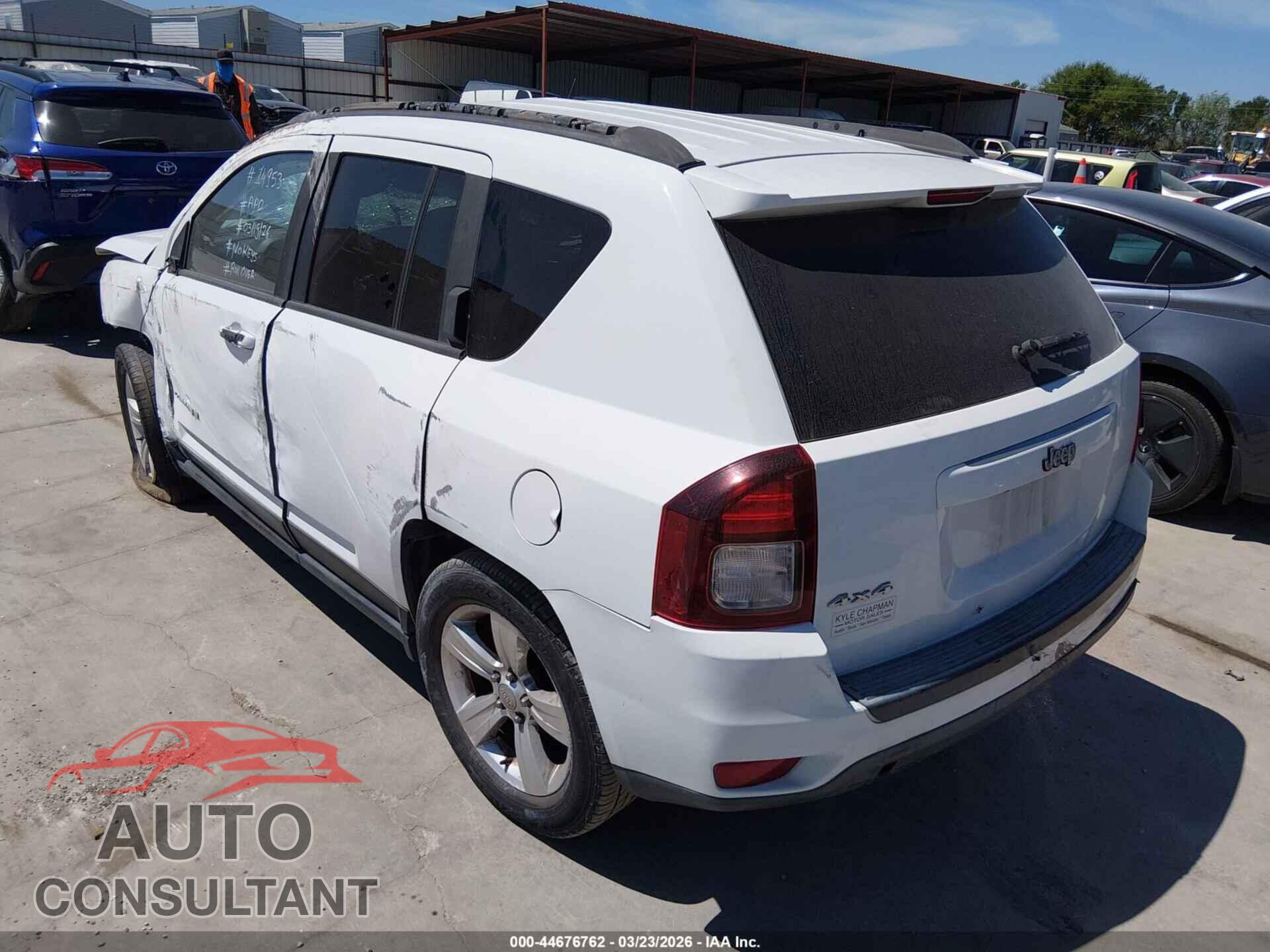 JEEP COMPASS 2015 - 1C4NJDBB7FD269056