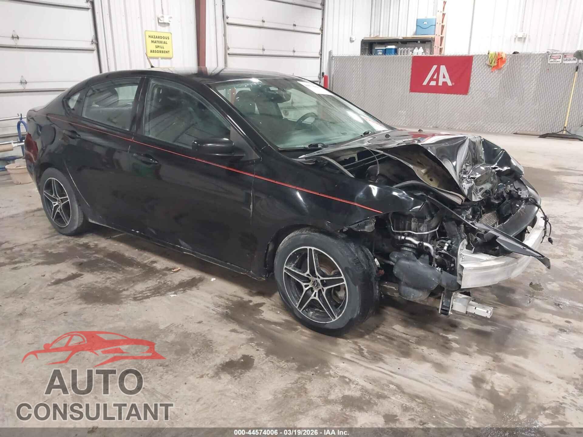 DODGE DART 2014 - 1C3CDFAA1ED671886