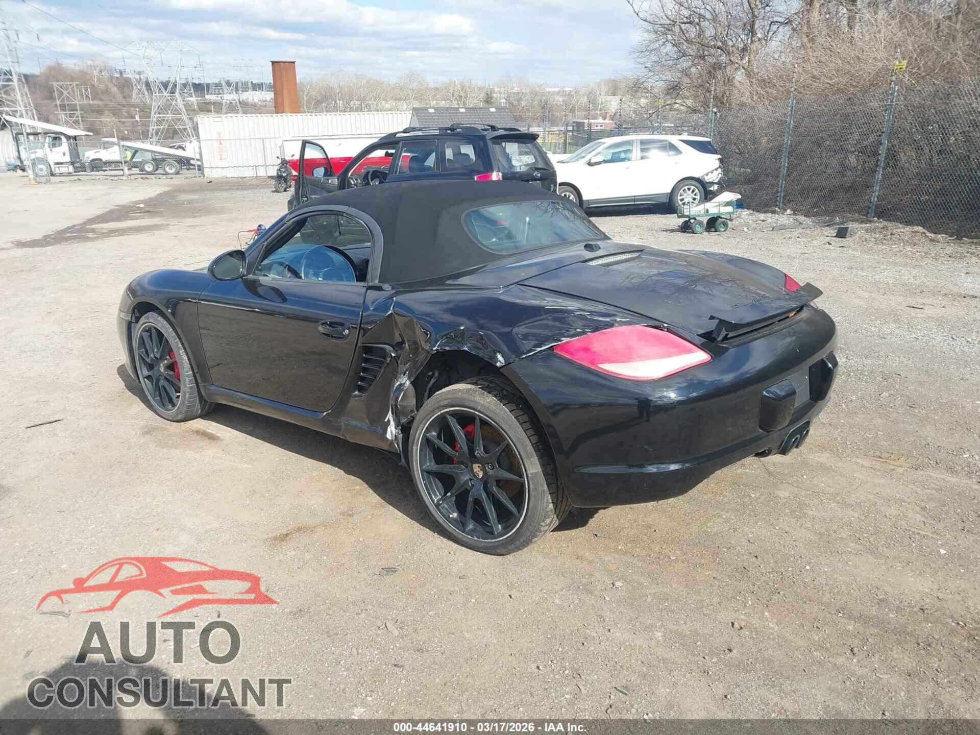 PORSCHE BOXSTER 2012 - WP0CB2A89CS798076