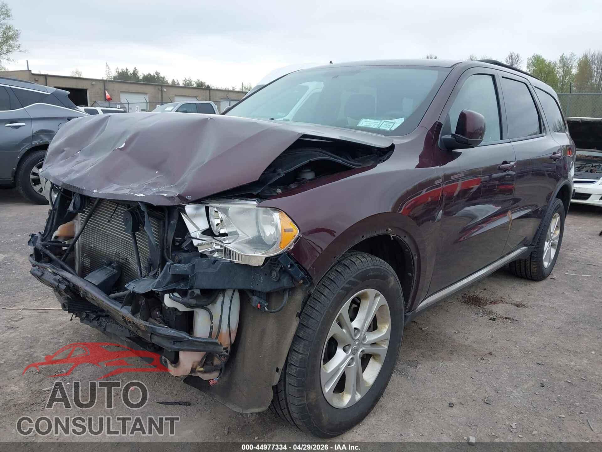 DODGE DURANGO 2012 - 1C4RDJAGXCC242178