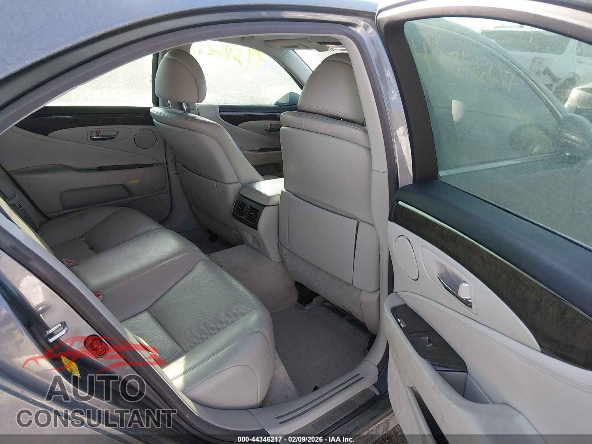 LEXUS LS 460 2012 - JTHBL5EF1C5112063