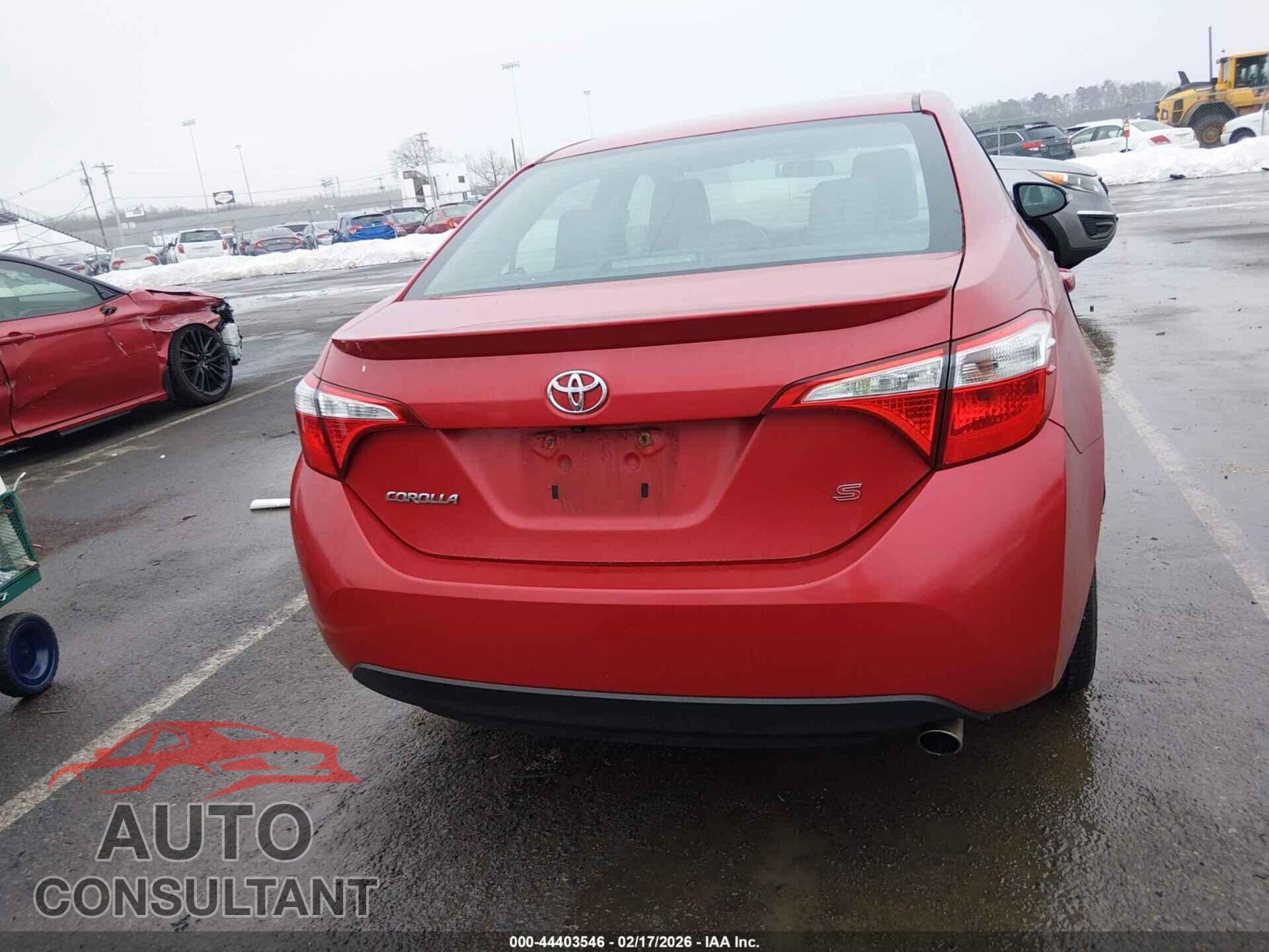 TOYOTA COROLLA 2015 - 2T1BURHEXFC424429