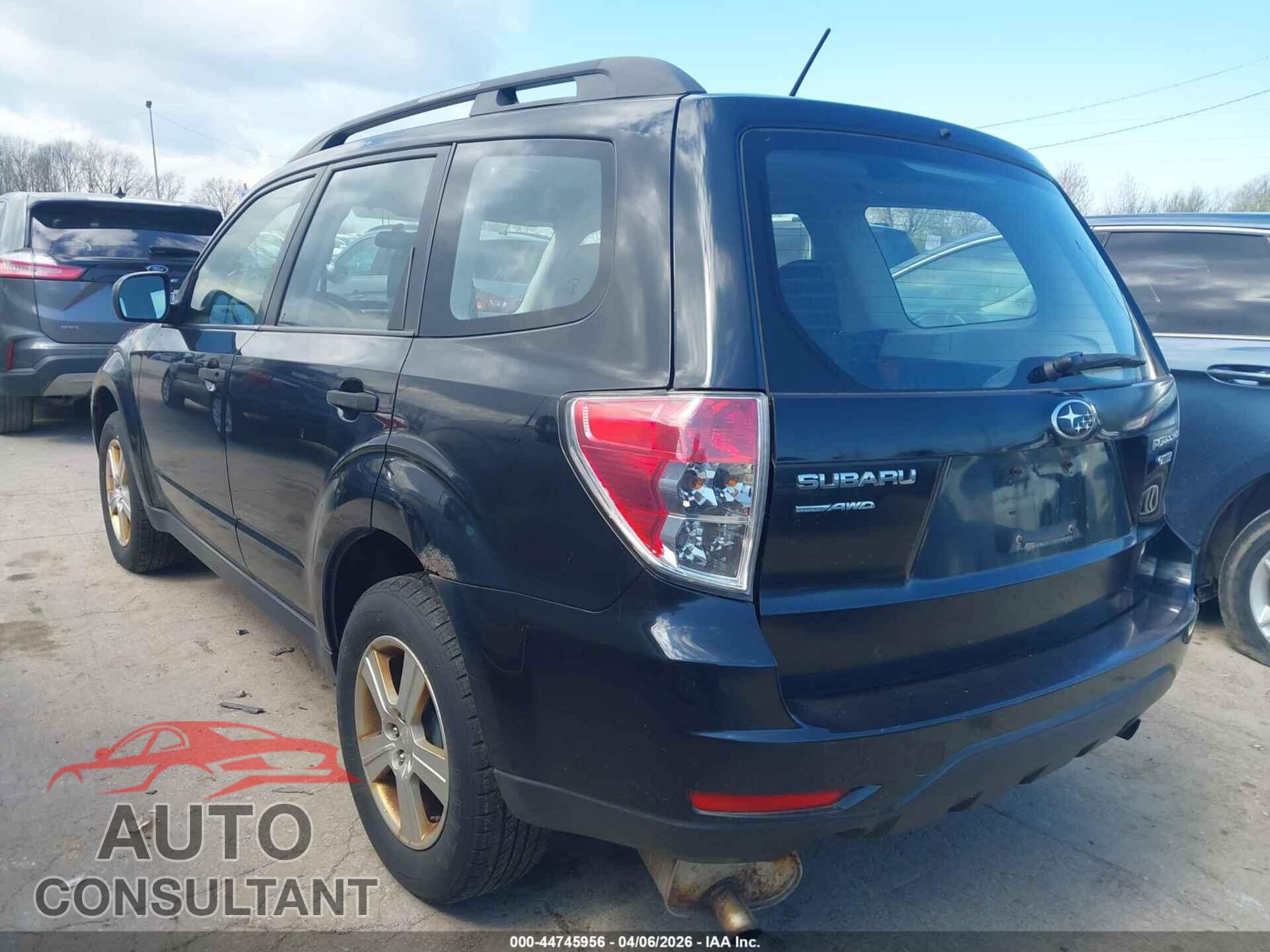 SUBARU FORESTER 2012 - JF2SHBBC5CH454322