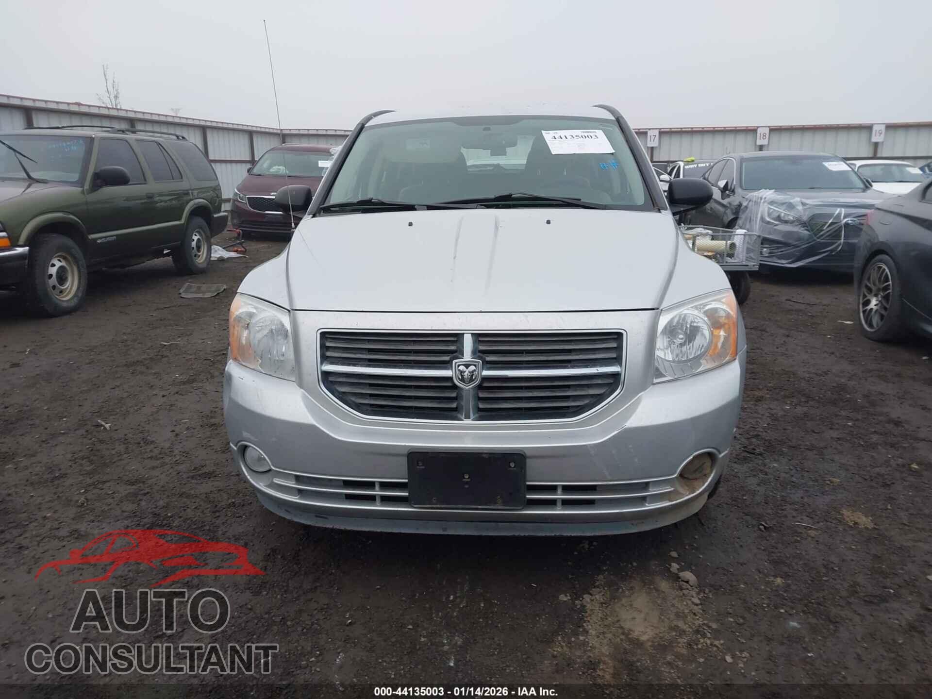 DODGE CALIBER 2012 - 1C3CDWDA5CD531784