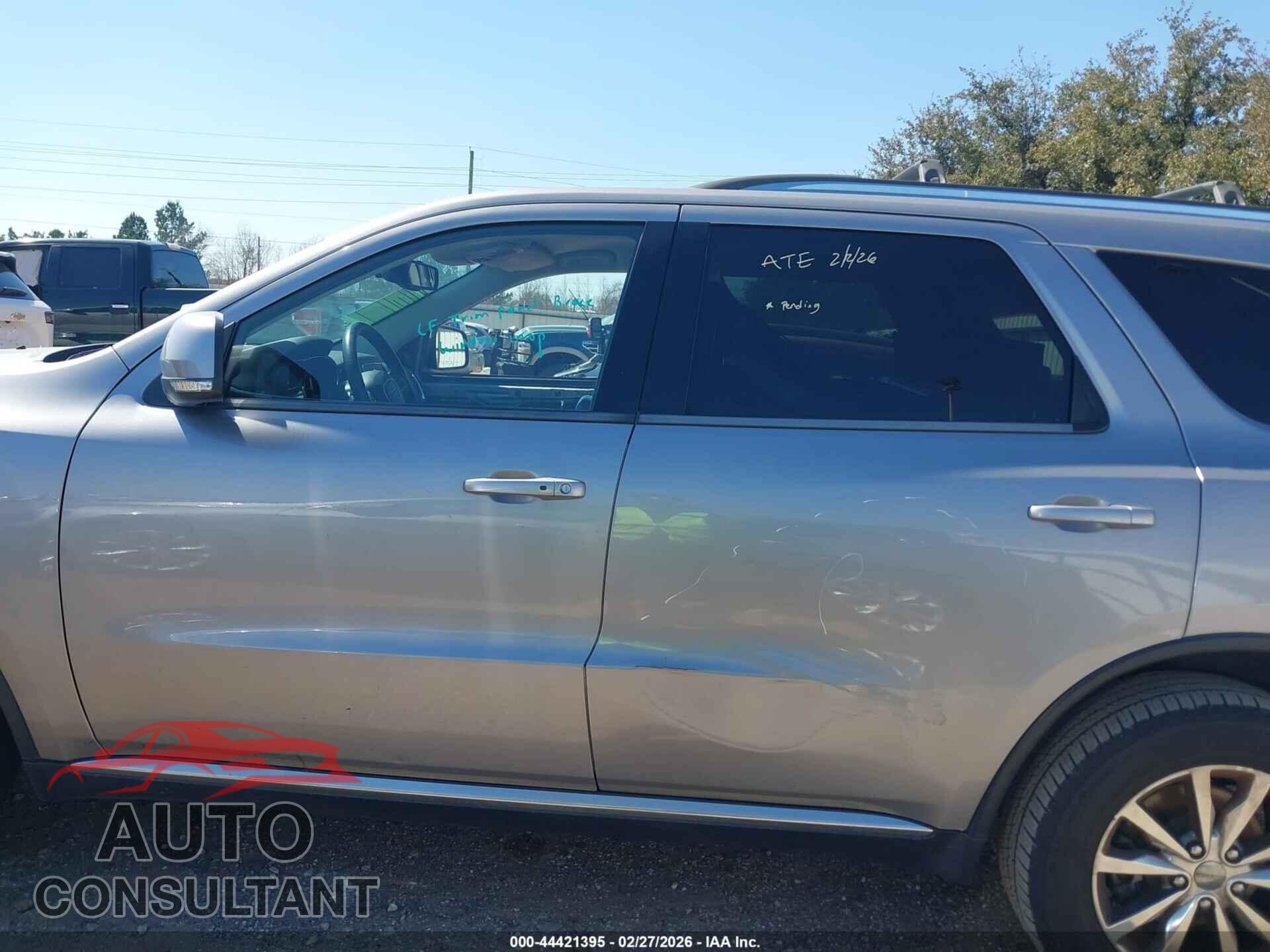 DODGE DURANGO 2015 - 1C4RDJDG3FC810206
