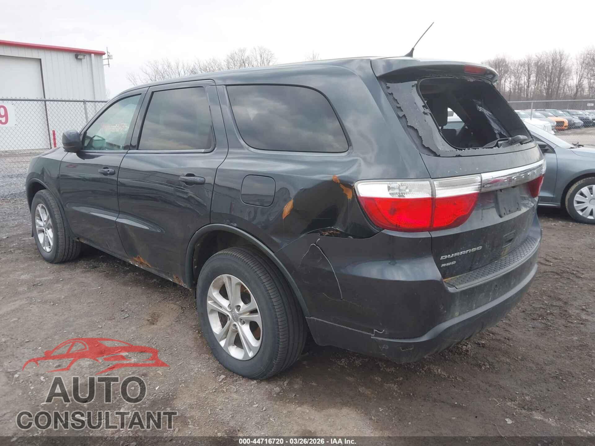 DODGE DURANGO 2013 - 1C4RDJAG1DC608692