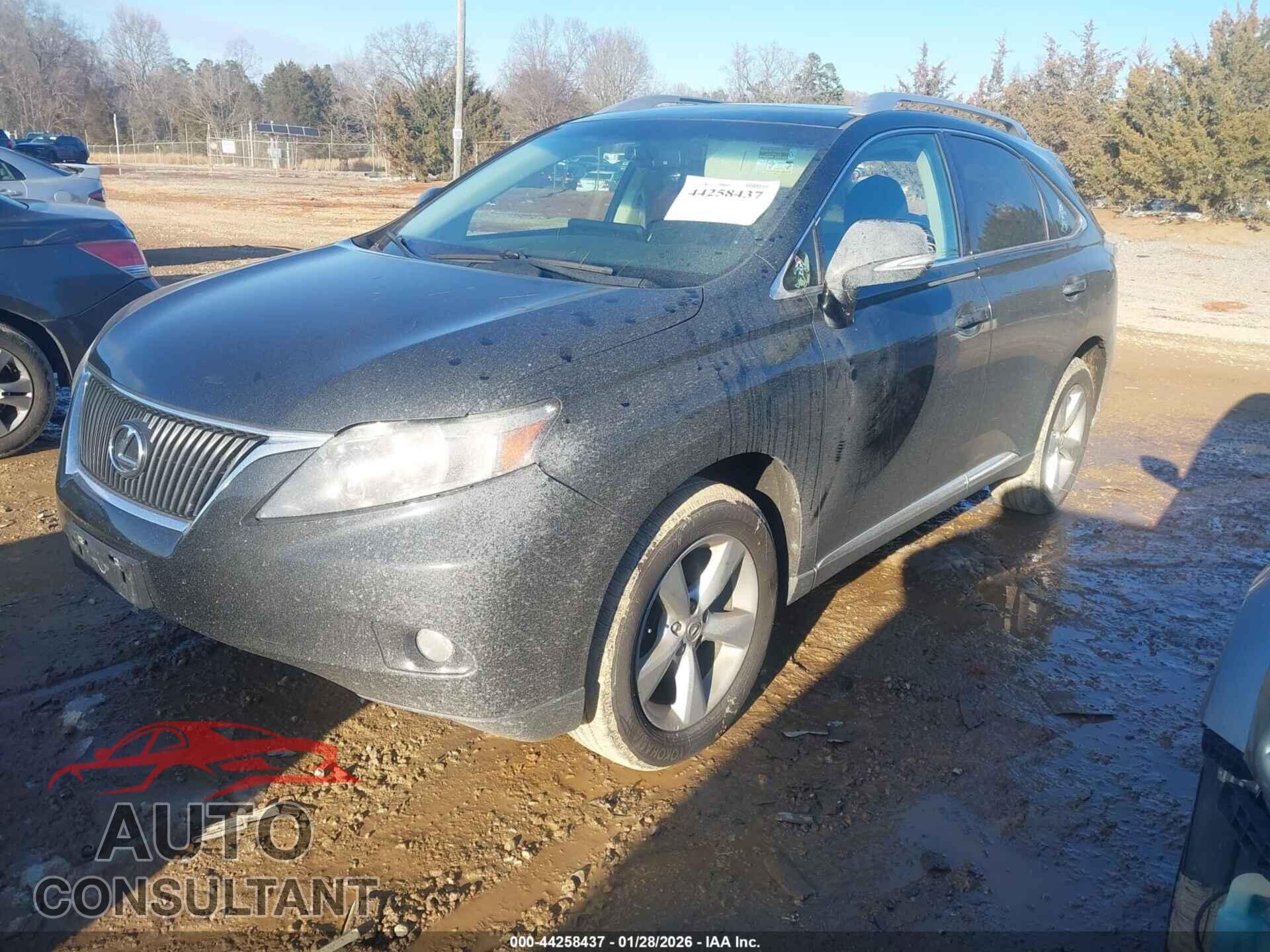 LEXUS RX 350 2011 - 2T2BK1BA2BC101351