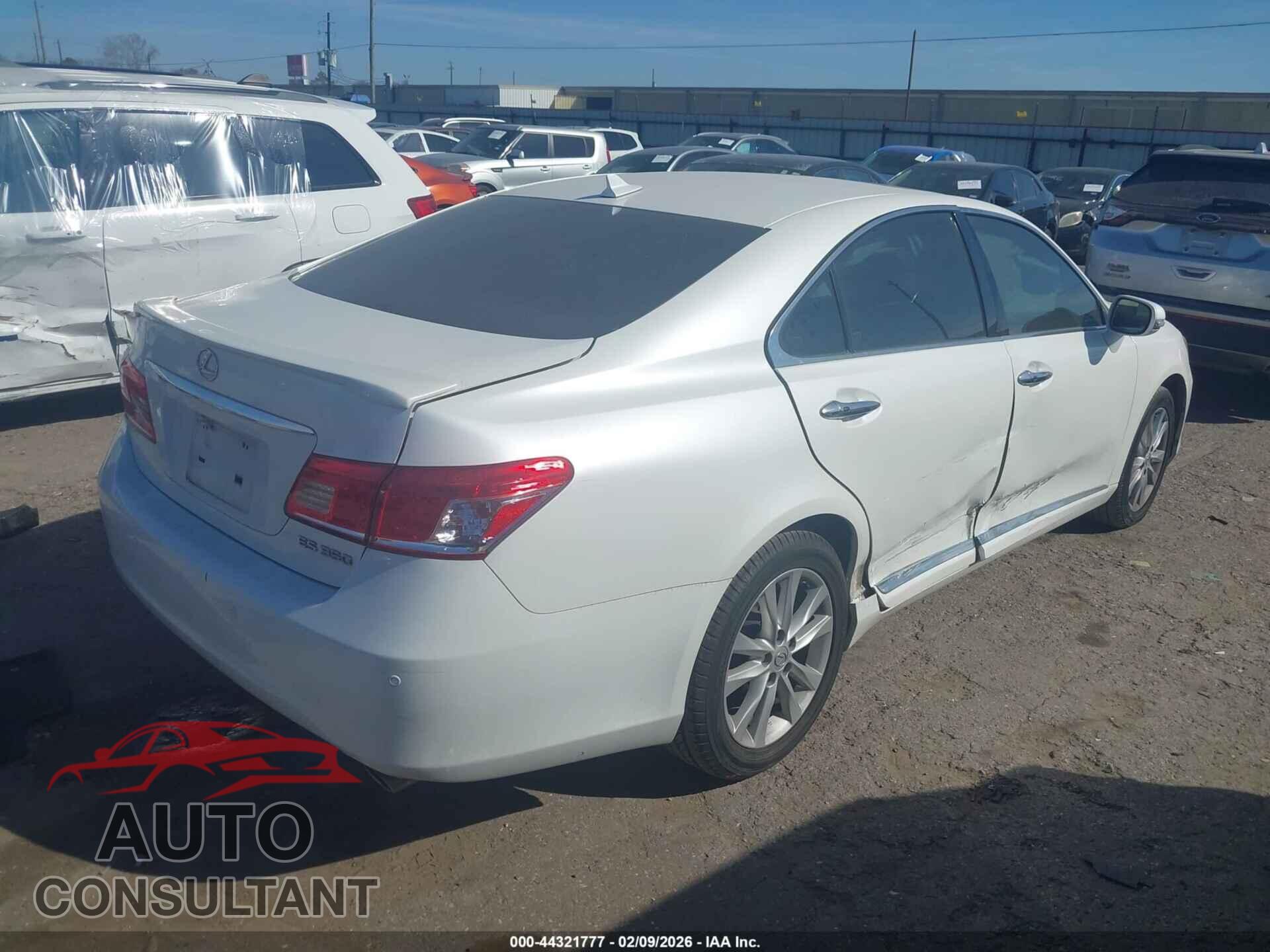 LEXUS ES 350 2012 - JTHBK1EG9C2513169